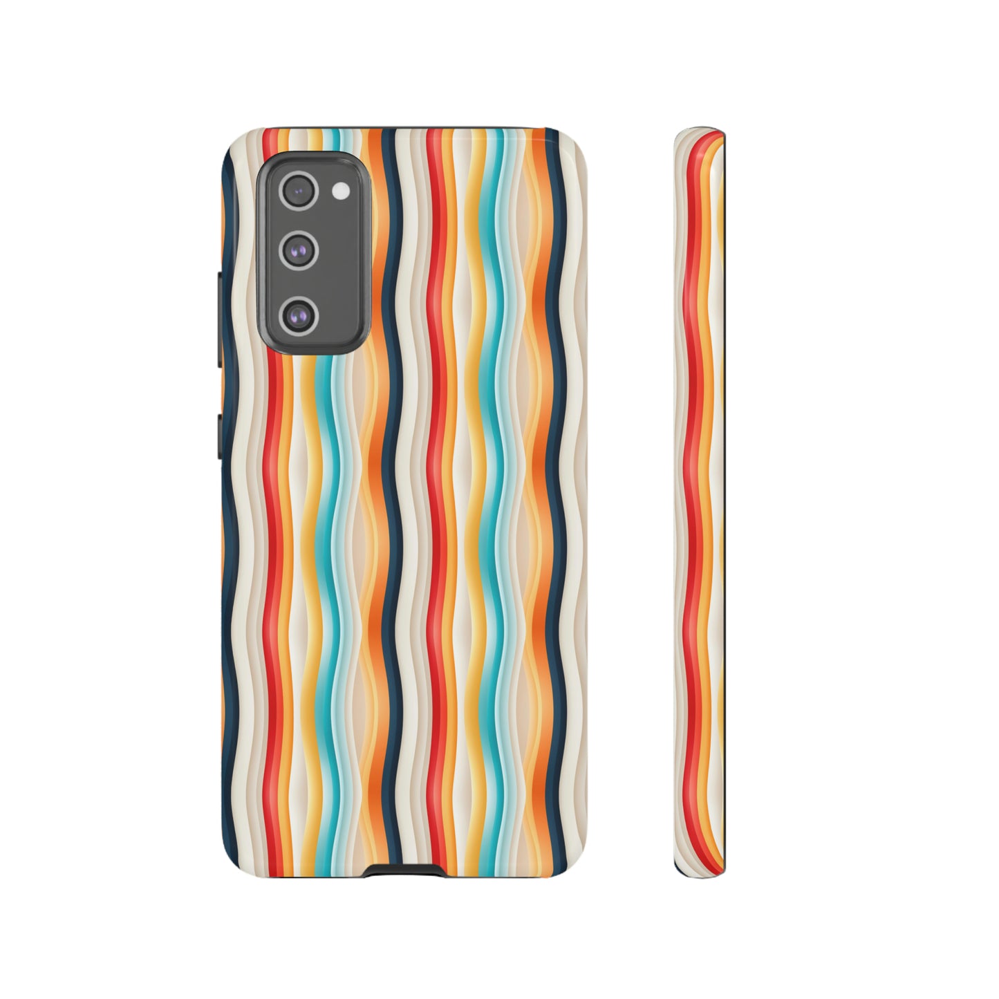 Color Wave Fusion Tough Phone Cases
