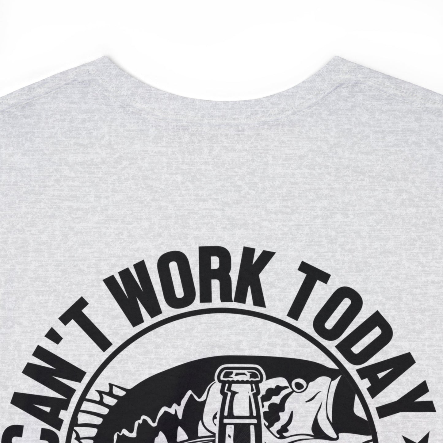 Cant Work Today My Arm Is In A Cast Unisex Heavy Cotton Tee