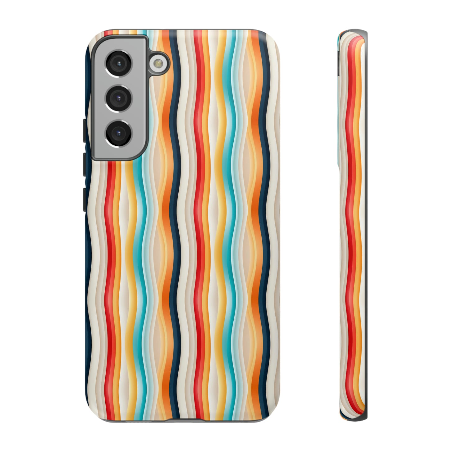 Color Wave Fusion Tough Phone Cases