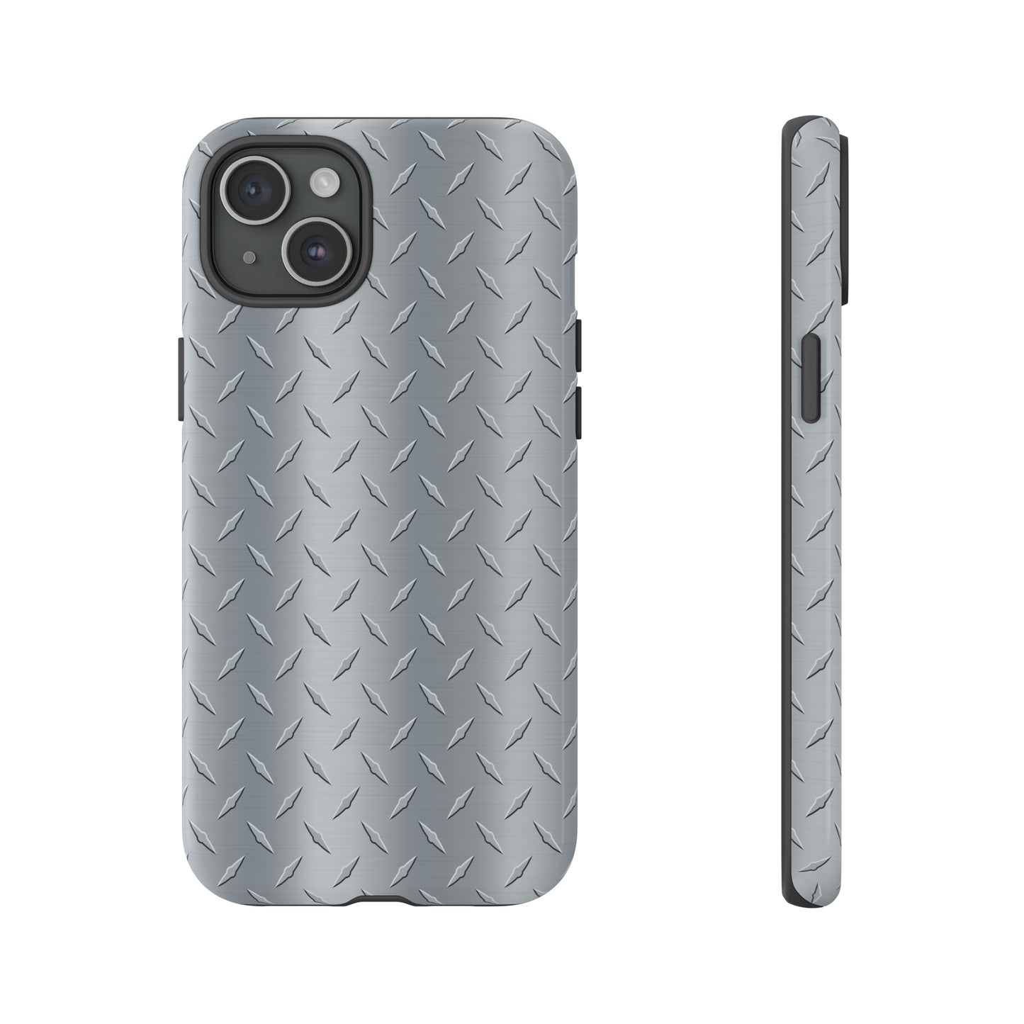 Diamond Plate Inspired Tough Phone Cases