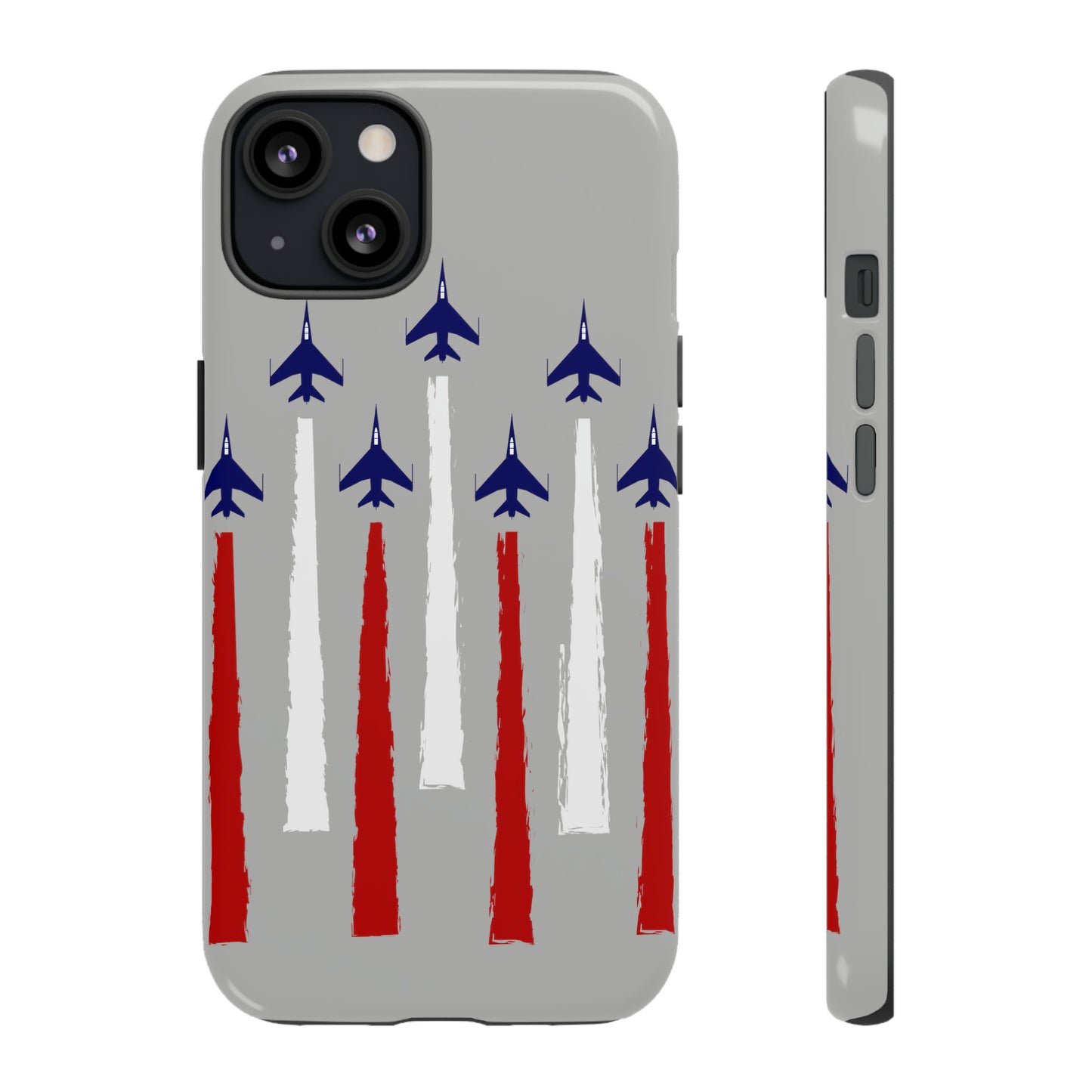 Red, White, & Blue US Jets Tough Phone Cases