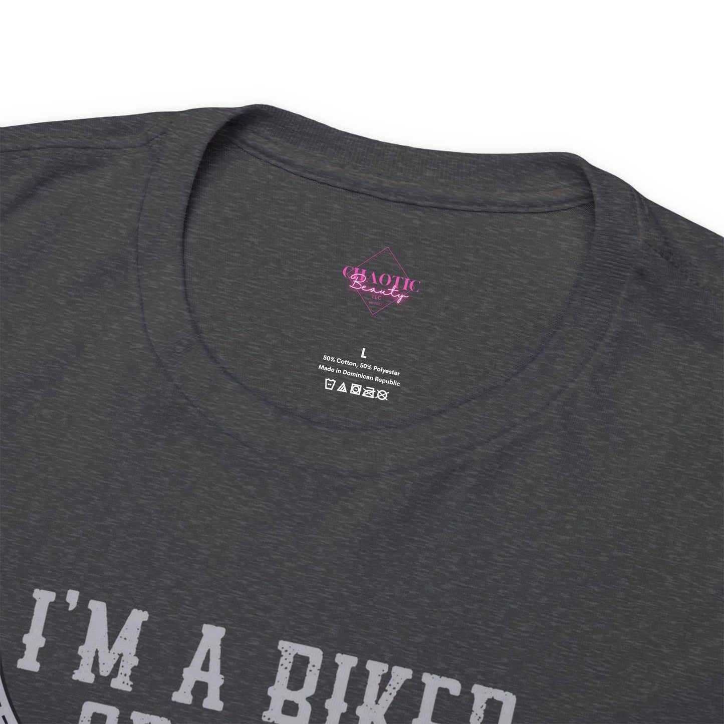 Im a Biker Grandpa LIke a Normal Grandpa Except Much Cooler  Unisex Heavy Cotton Tee