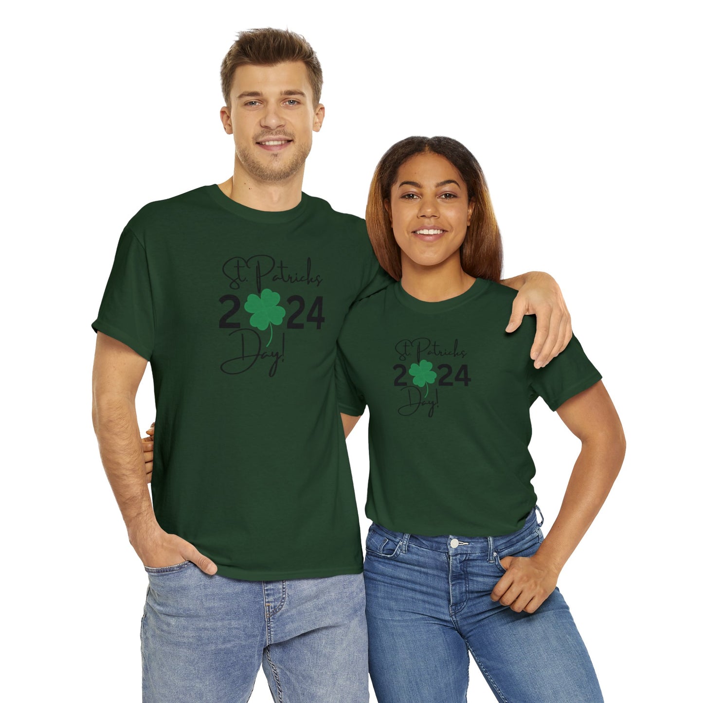 St Patricks Day 2024 Unisex Heavy Cotton Tee