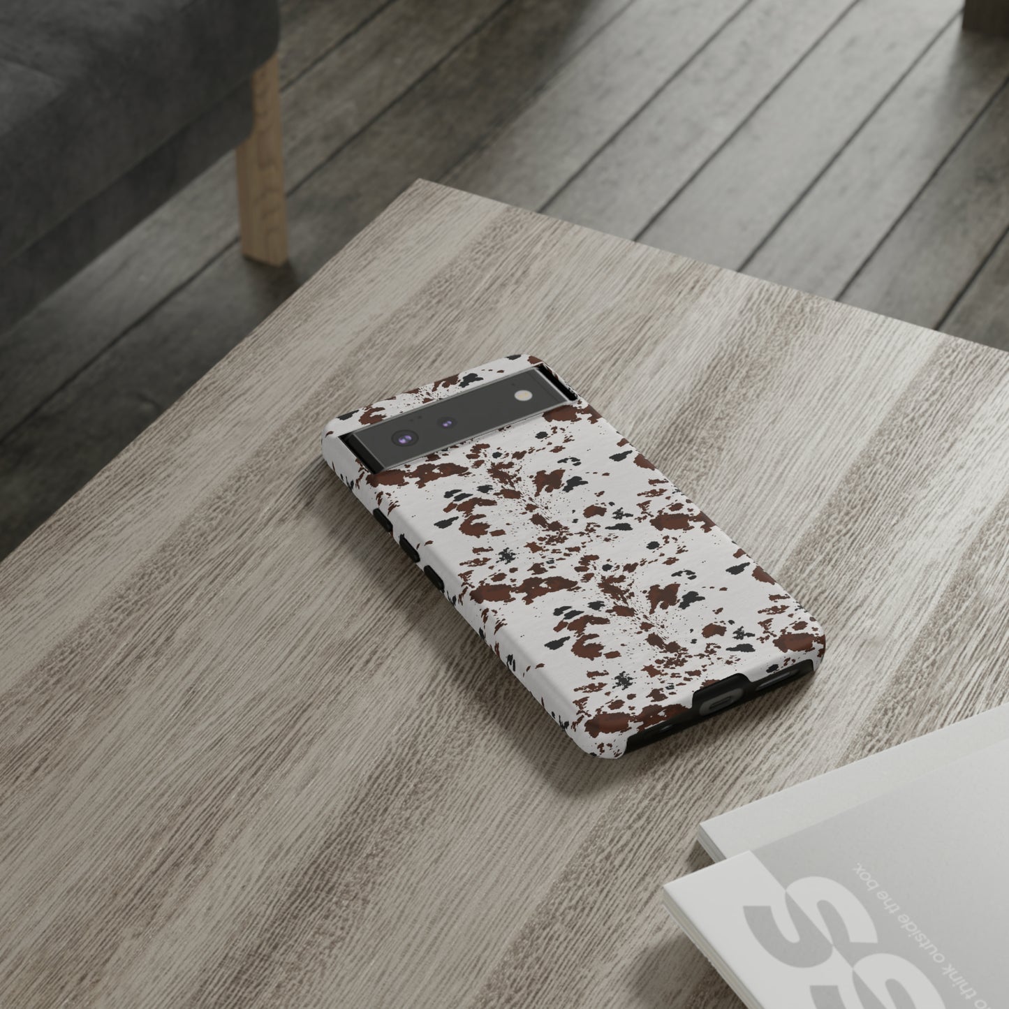 Cowhide Inspired Tough Phone Cases