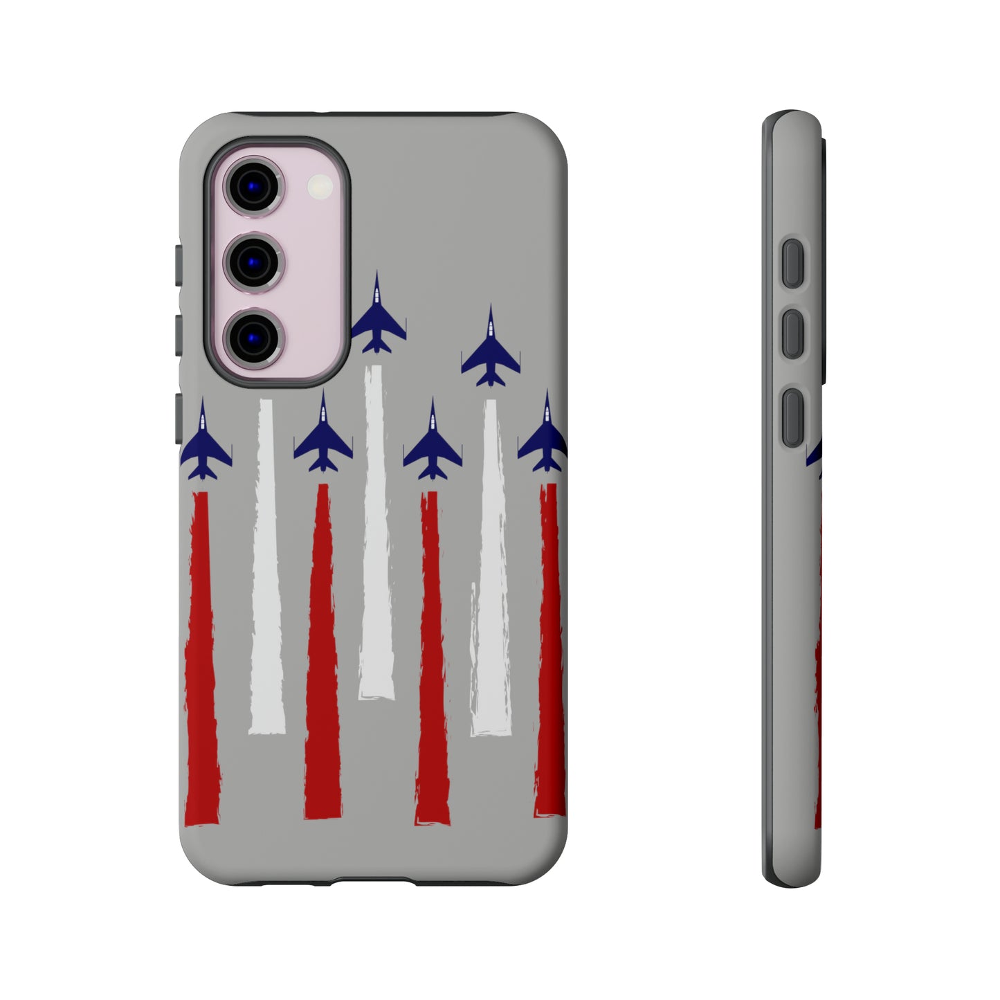 Red, White, & Blue US Jets Tough Phone Cases