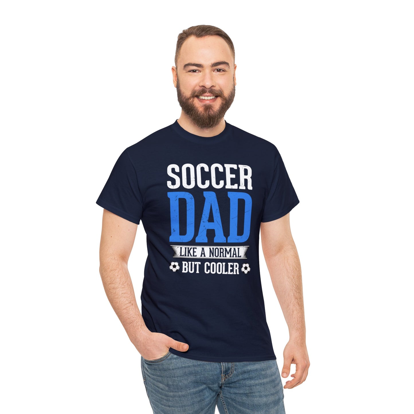 Soccer Dad Unisex Heavy Cotton Tee