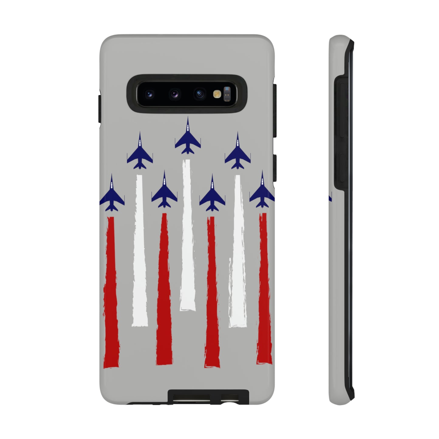 Red, White, & Blue US Jets Tough Phone Cases