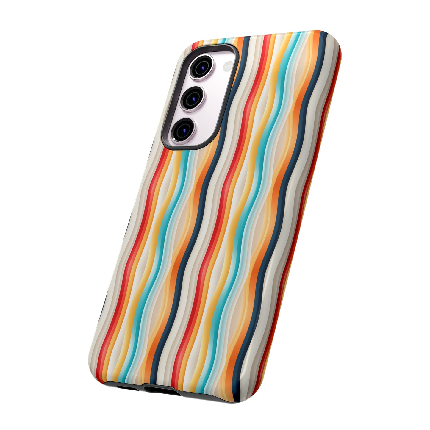 Color Wave Fusion Tough Phone Cases