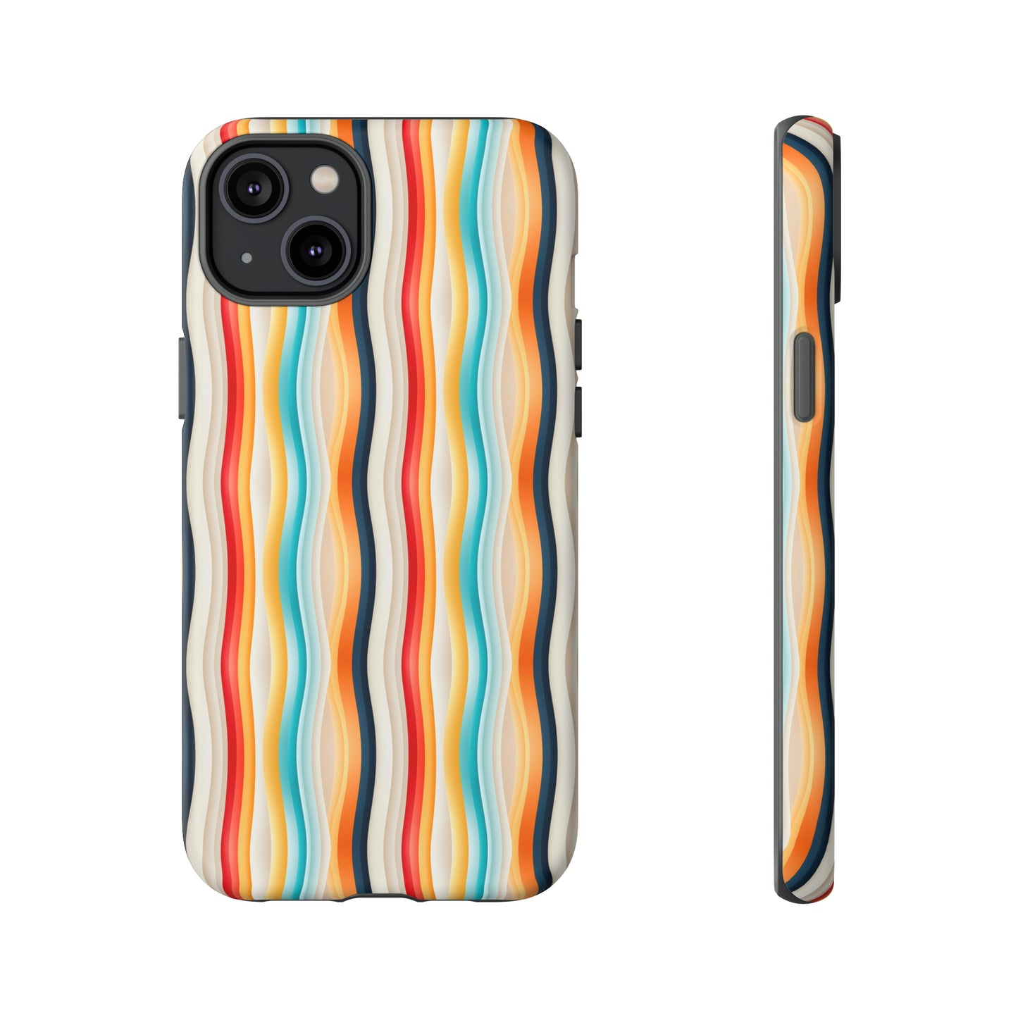 Color Wave Fusion Tough Phone Cases