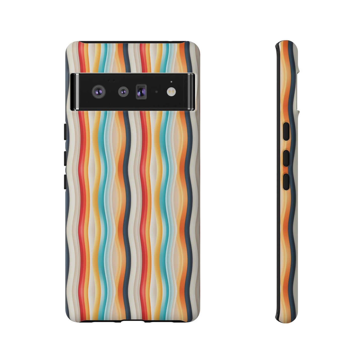 Color Wave Fusion Tough Phone Cases