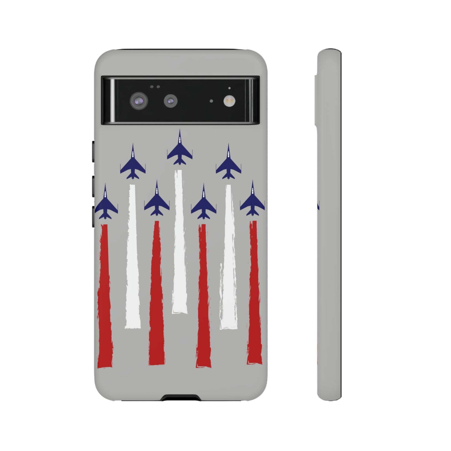 Red, White, & Blue US Jets Tough Phone Cases