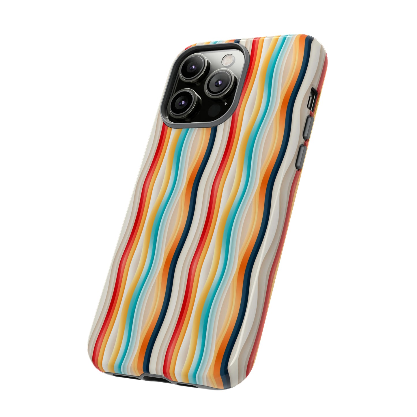 Color Wave Fusion Tough Phone Cases