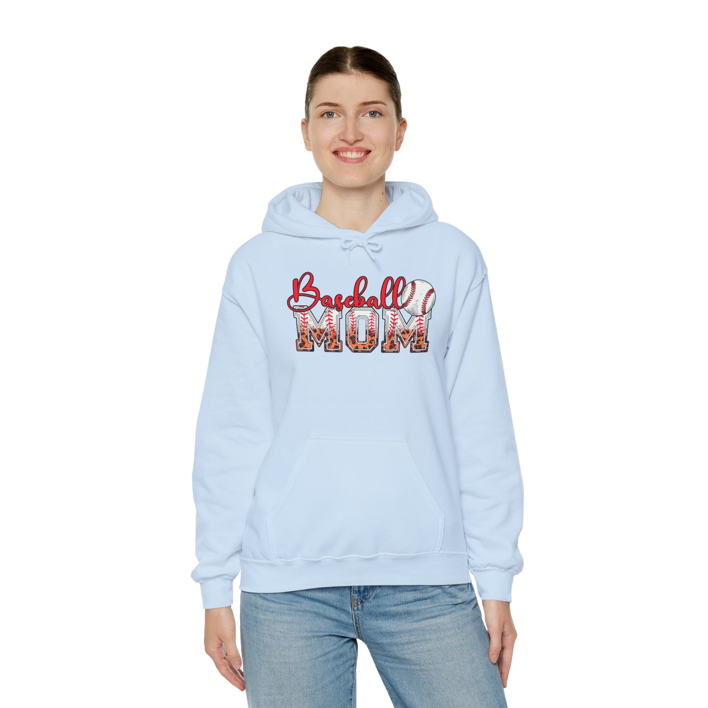 Baseball Mom Unisex Heavy Blend™ Hooded Sweatshirt