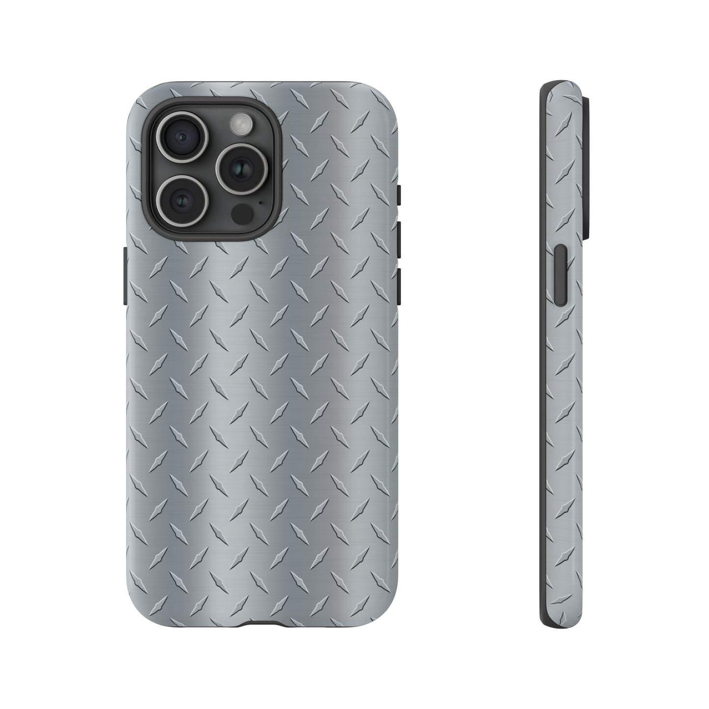 Diamond Plate Inspired Tough Phone Cases