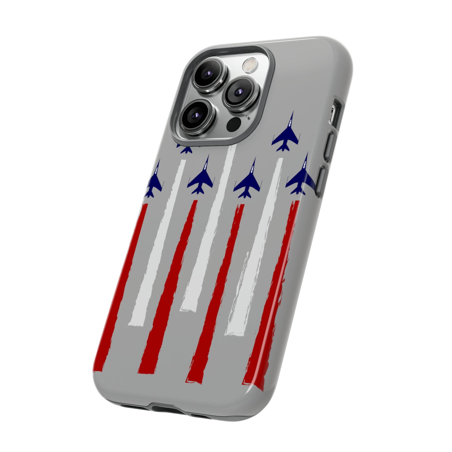 Red, White, & Blue US Jets Tough Phone Cases