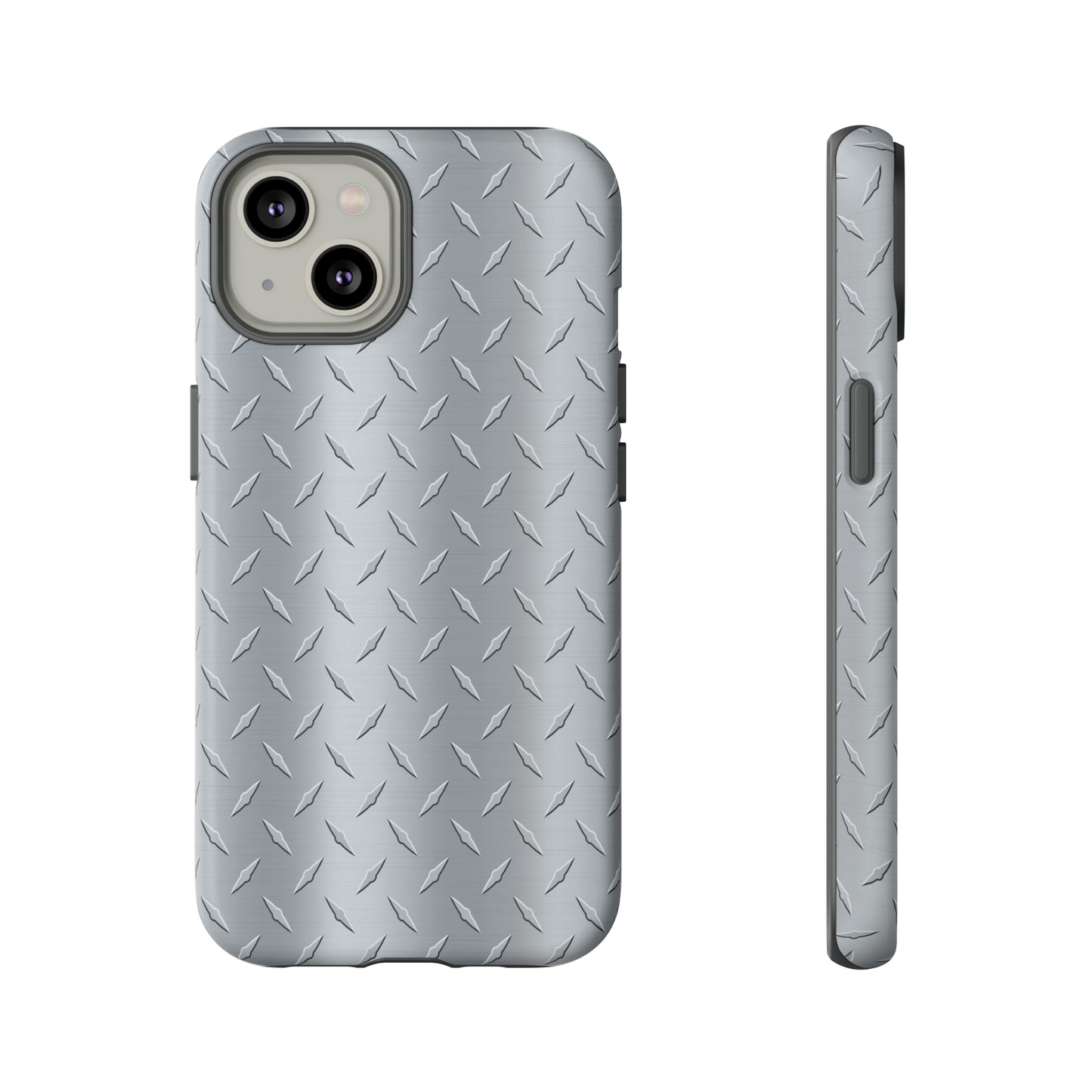 Diamond Plate Inspired Tough Phone Cases