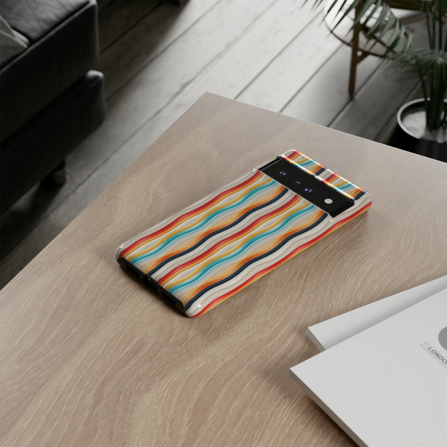 Color Wave Fusion Tough Phone Cases