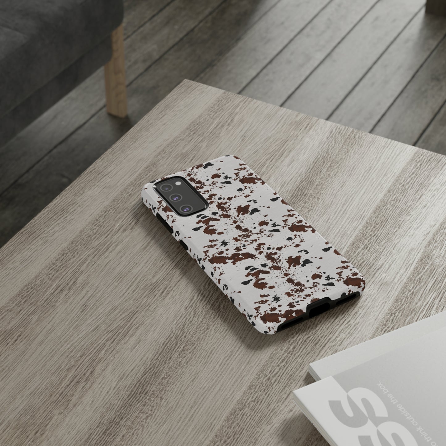 Cowhide Inspired Tough Phone Cases