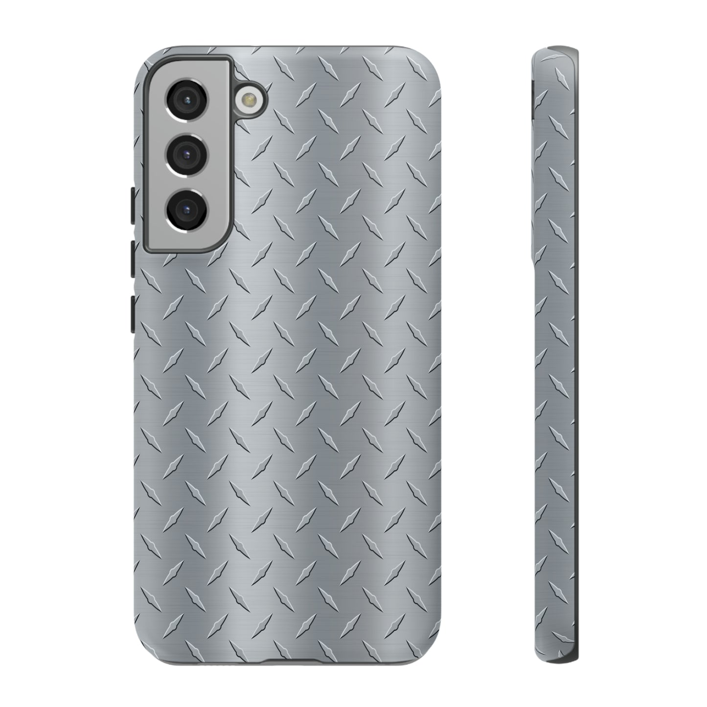 Diamond Plate Inspired Tough Phone Cases