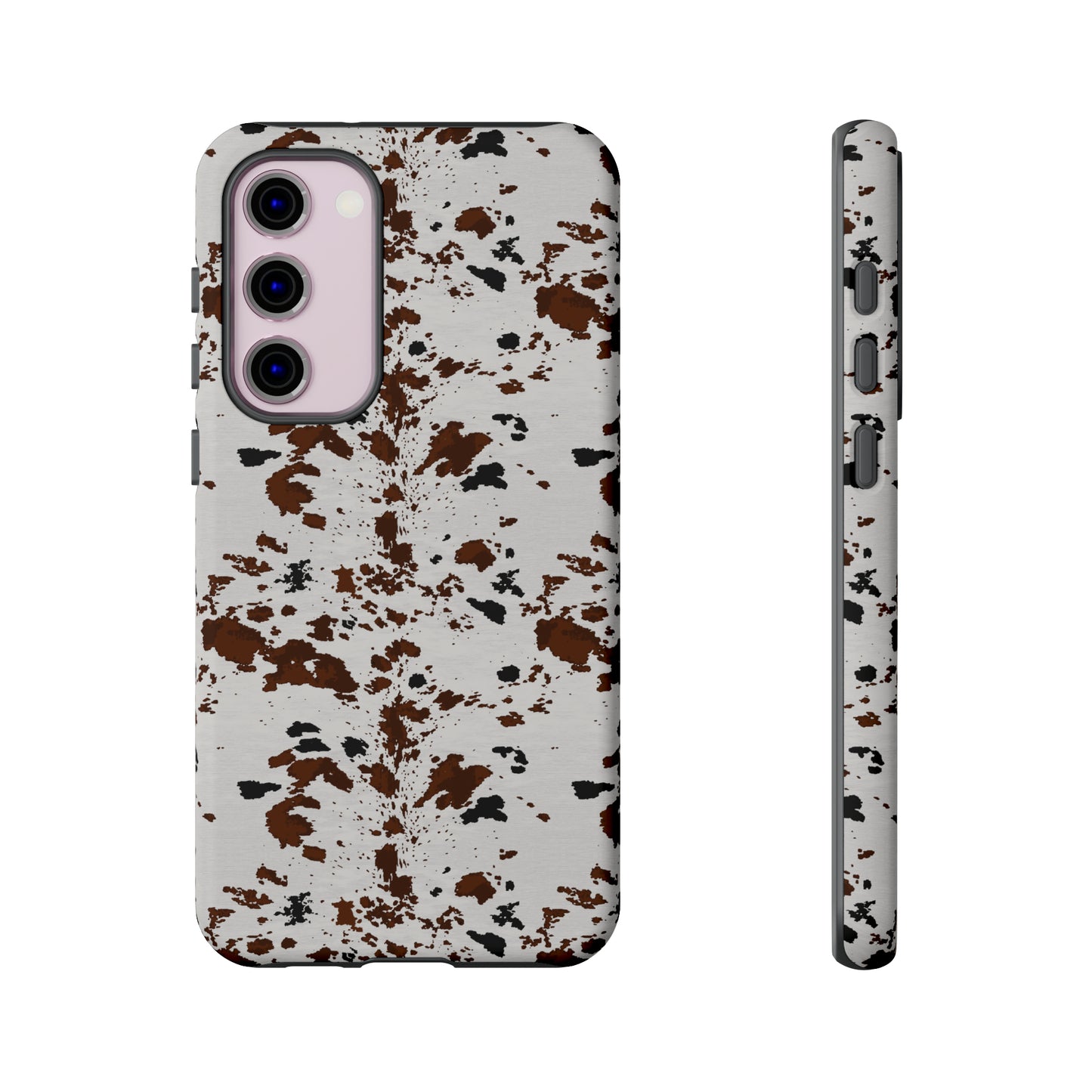 Cowhide Inspired Tough Phone Cases
