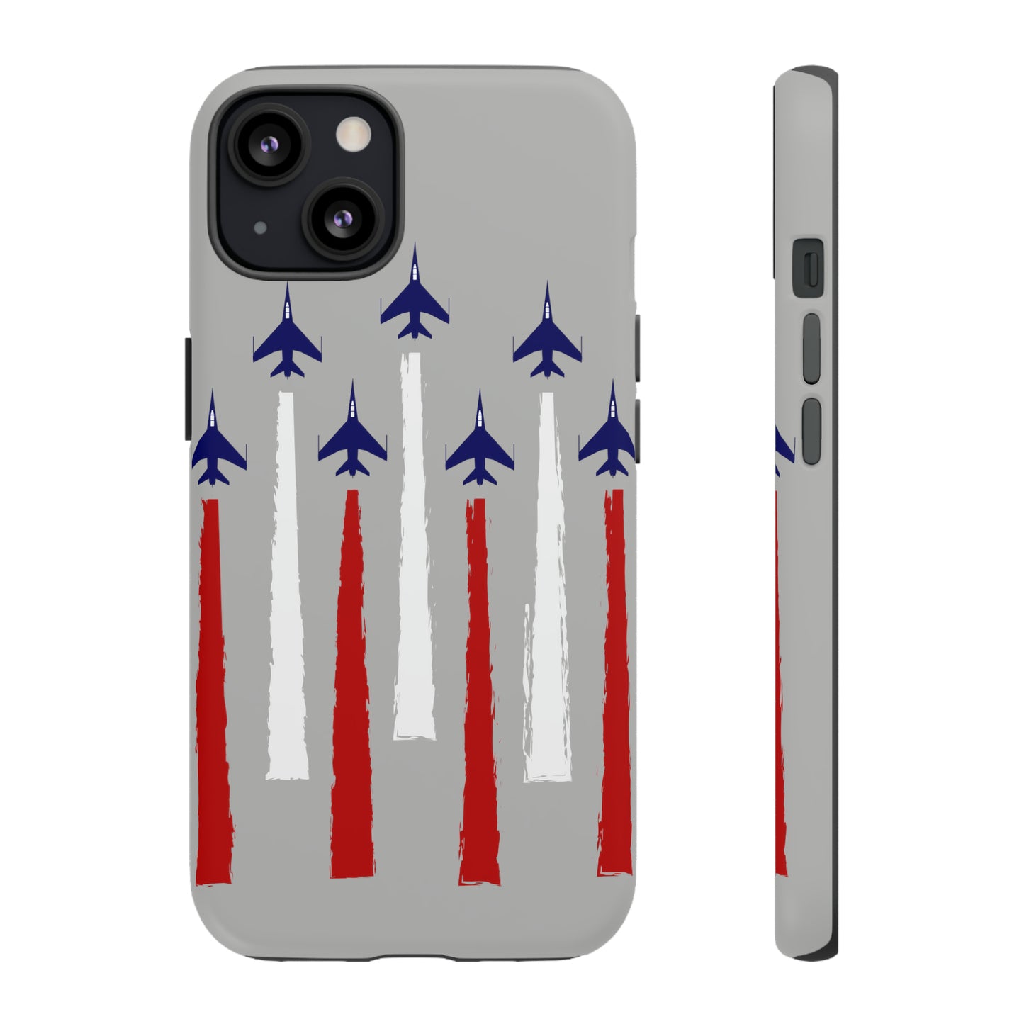 Red, White, & Blue US Jets Tough Phone Cases