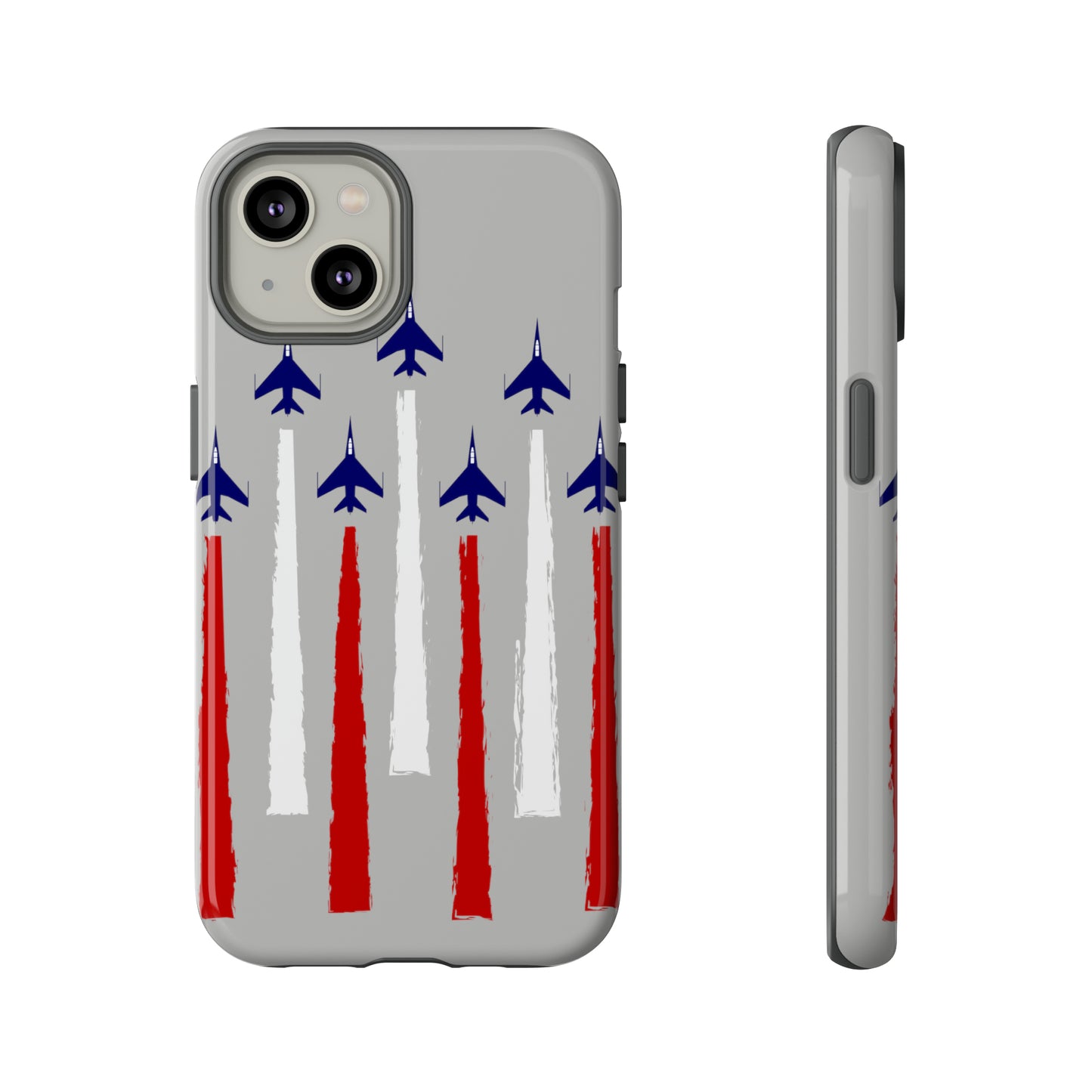 Red, White, & Blue US Jets Tough Phone Cases