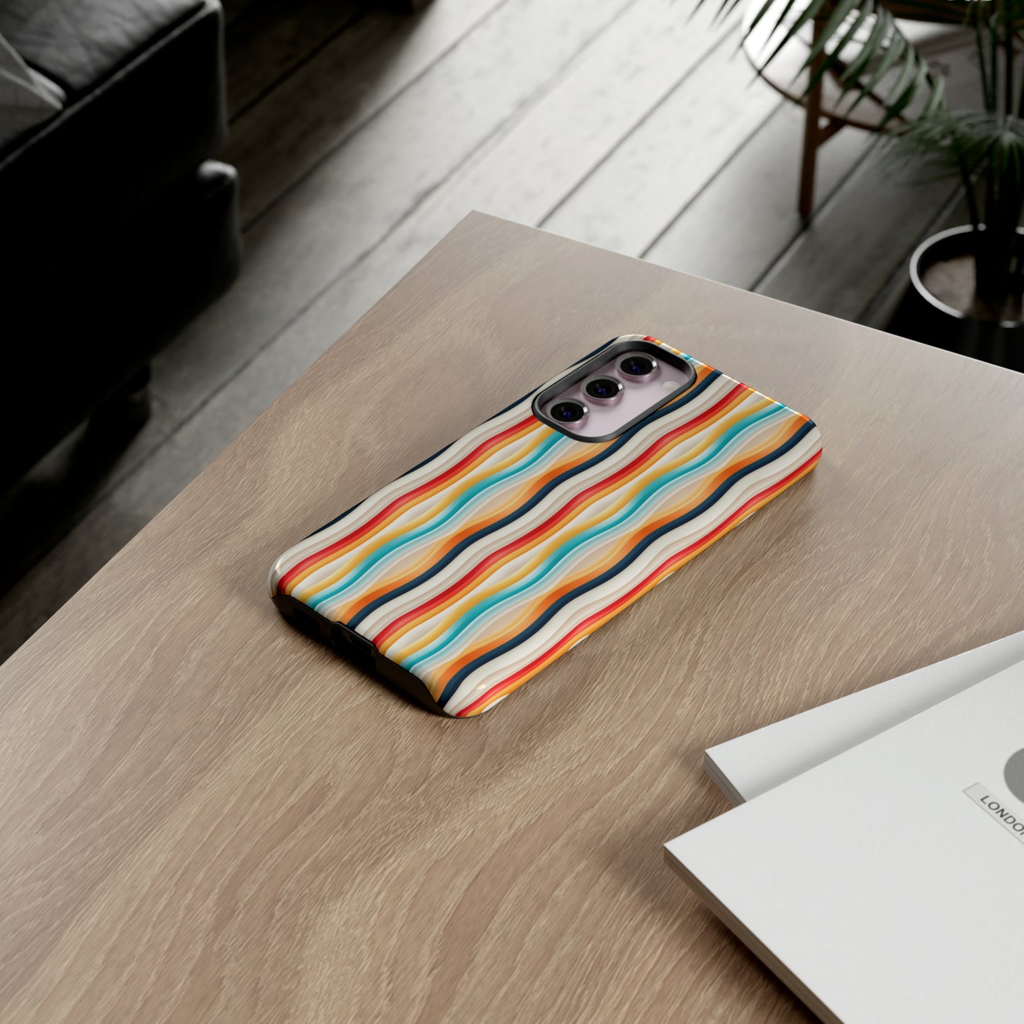 Color Wave Fusion Tough Phone Cases