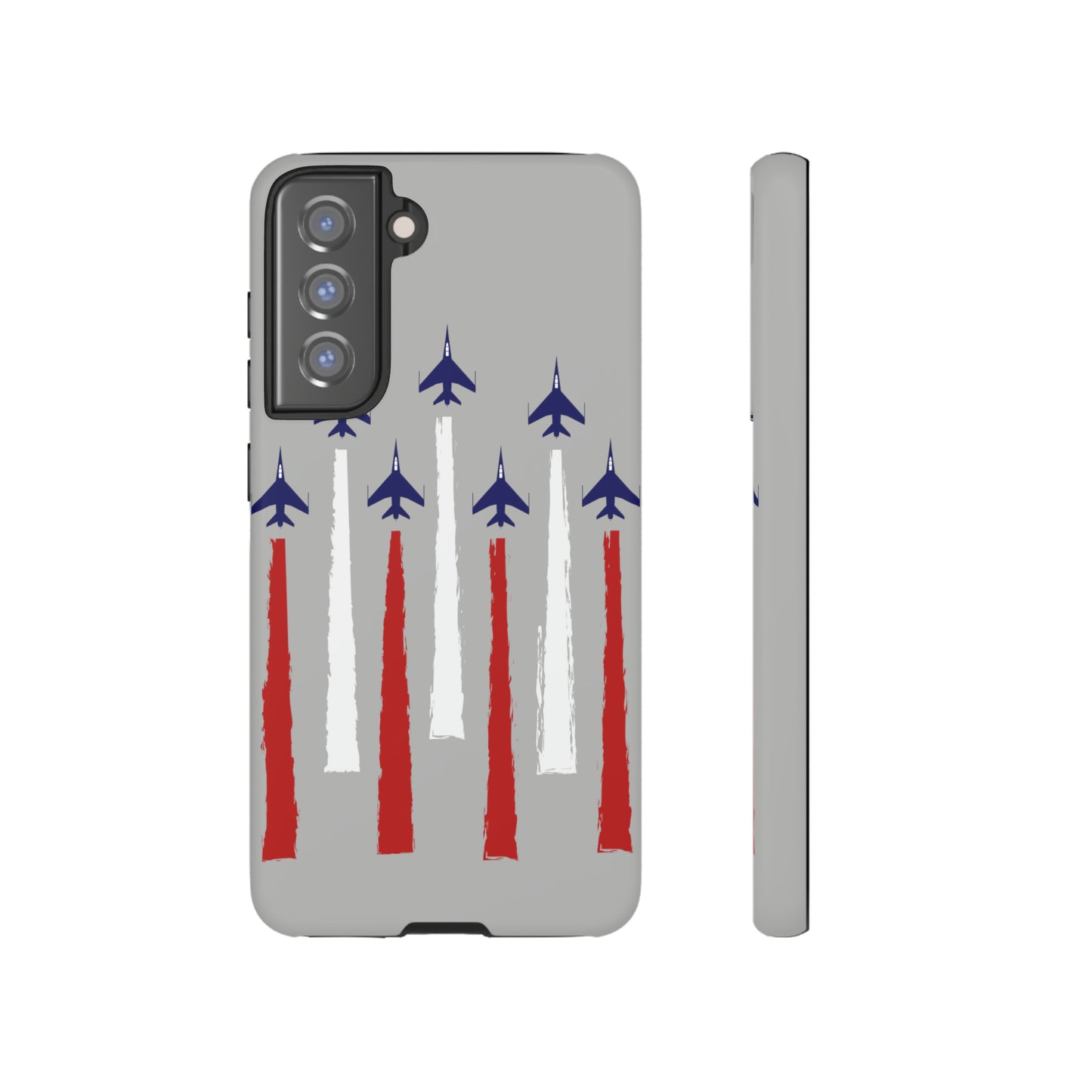 Red, White, & Blue US Jets Tough Phone Cases