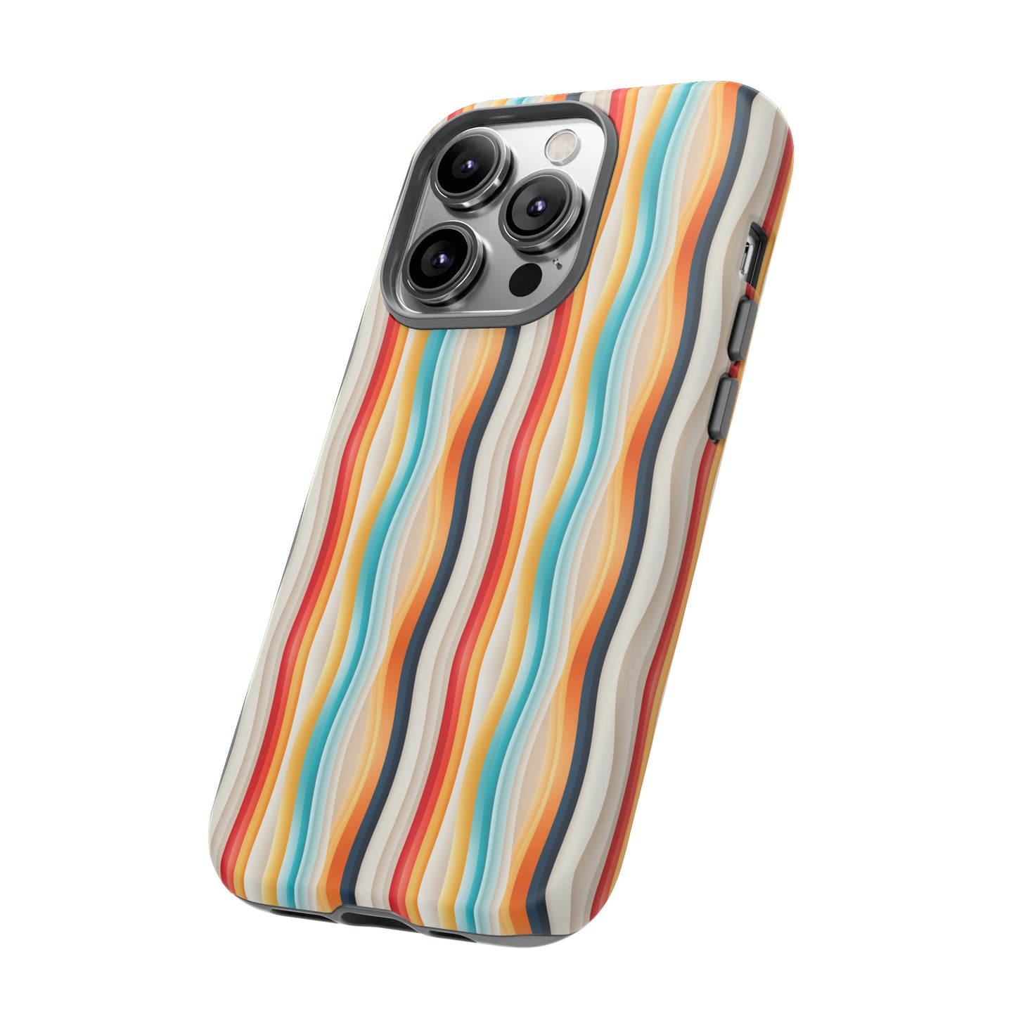 Color Wave Fusion Tough Phone Cases