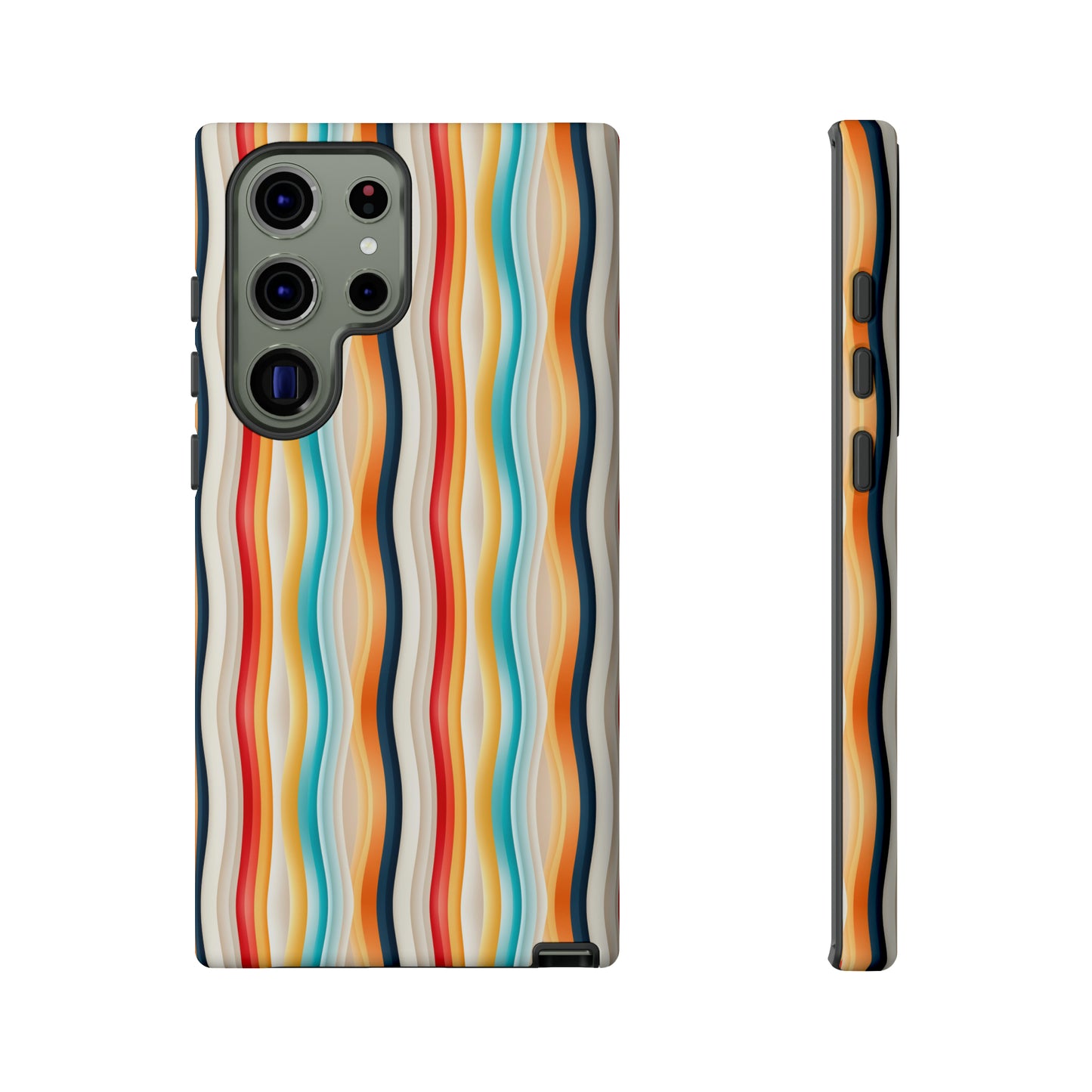 Color Wave Fusion Tough Phone Cases