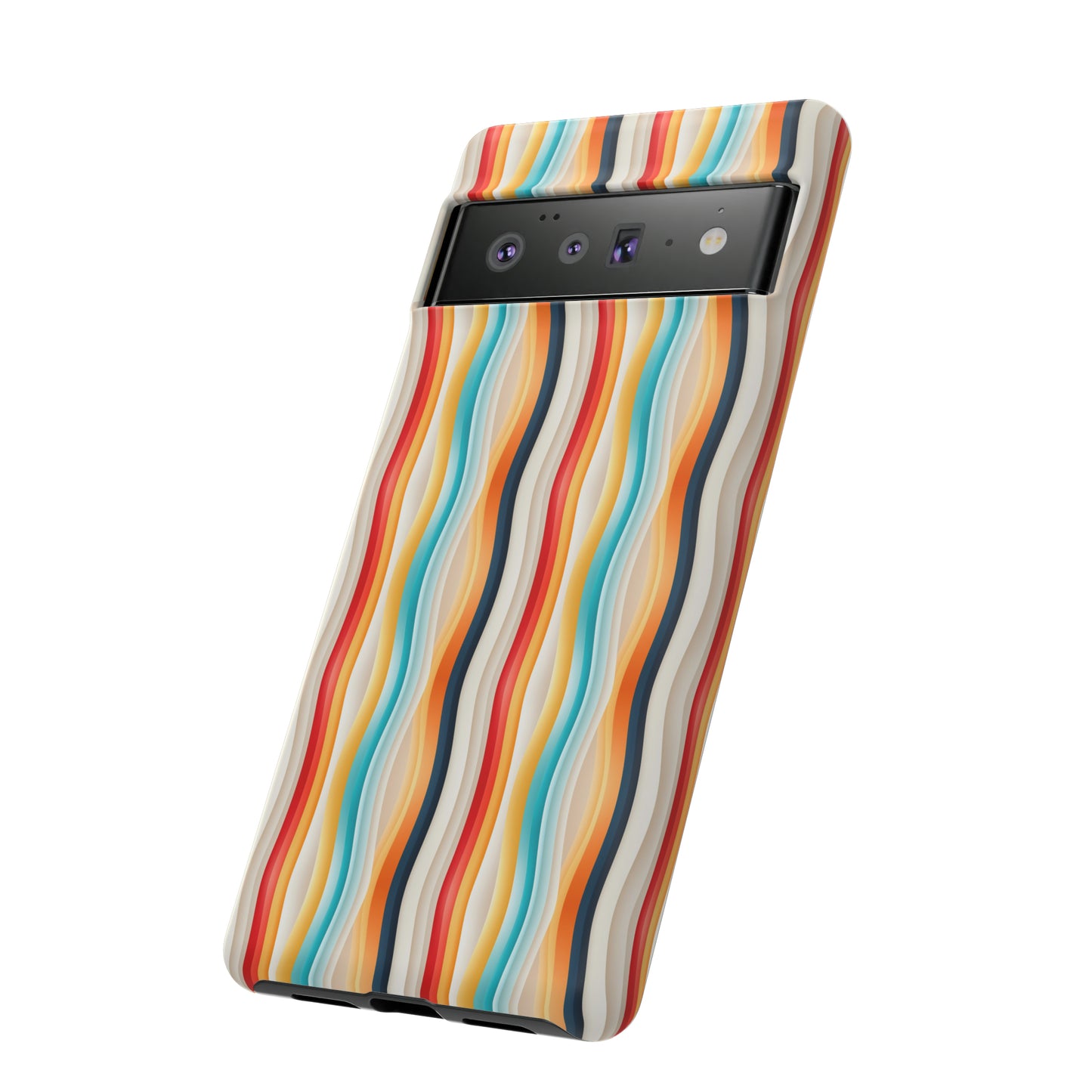 Color Wave Fusion Tough Phone Cases