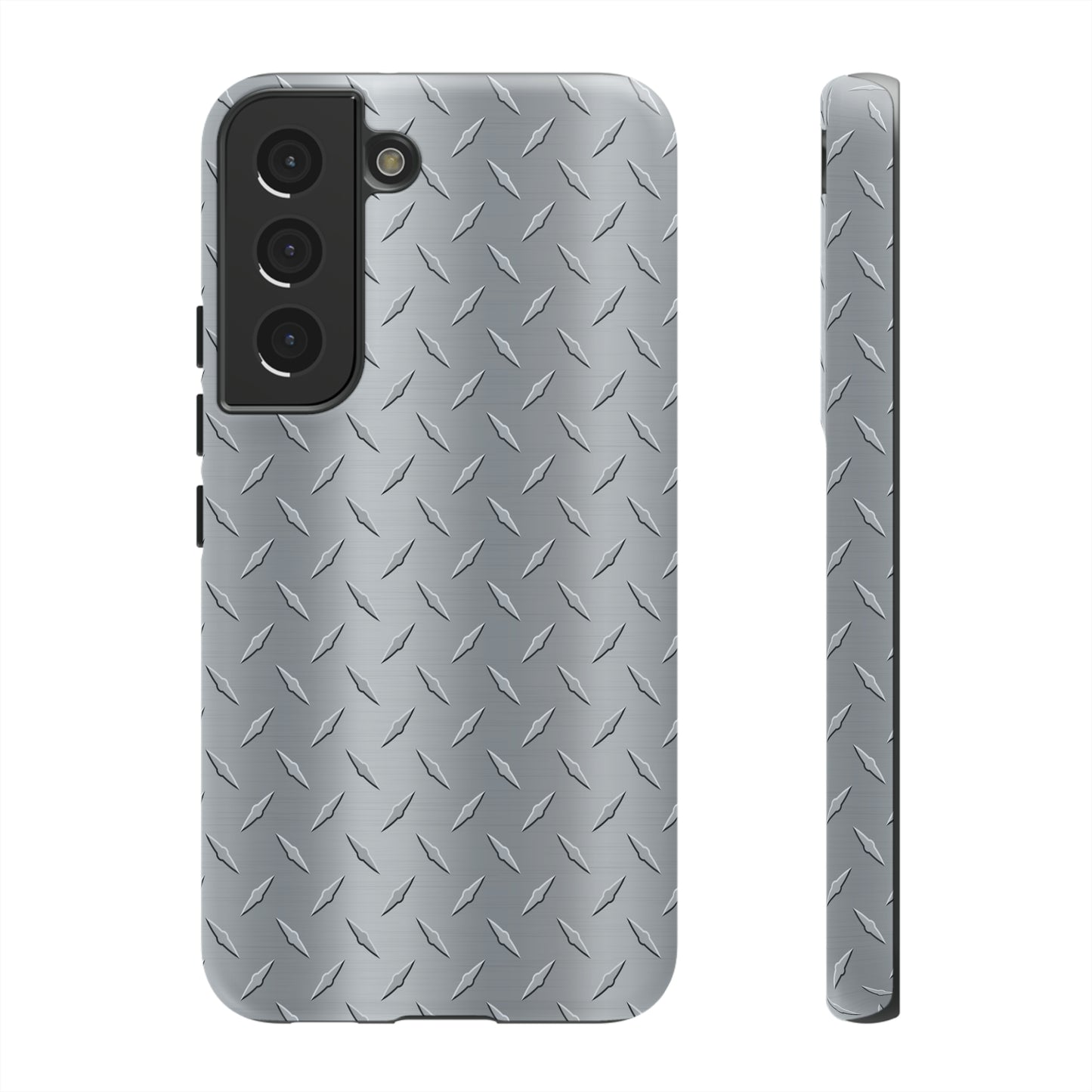 Diamond Plate Inspired Tough Phone Cases