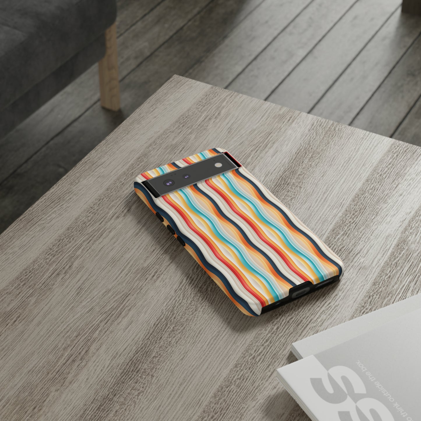 Color Wave Fusion Tough Phone Cases