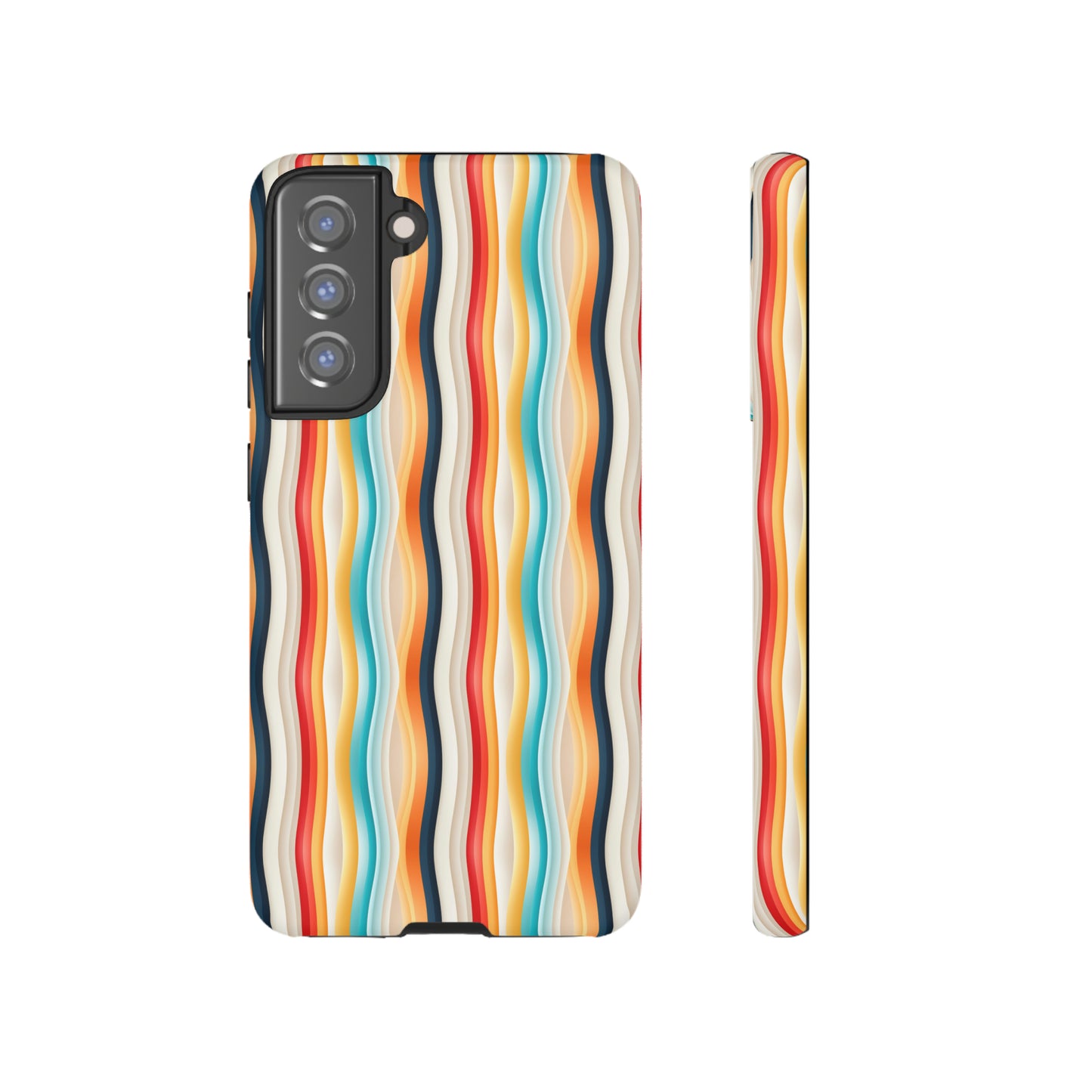 Color Wave Fusion Tough Phone Cases