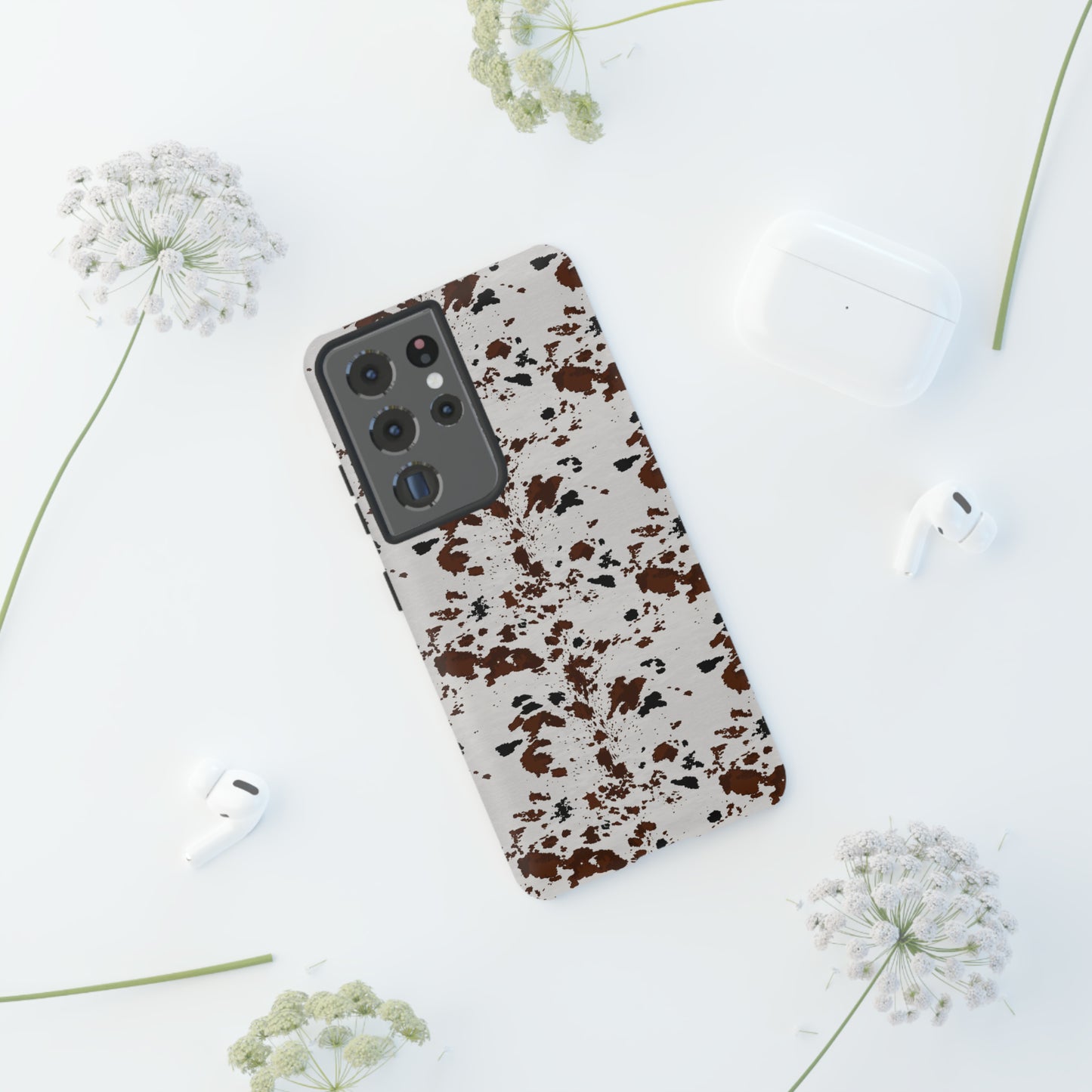 Cowhide Inspired Tough Phone Cases