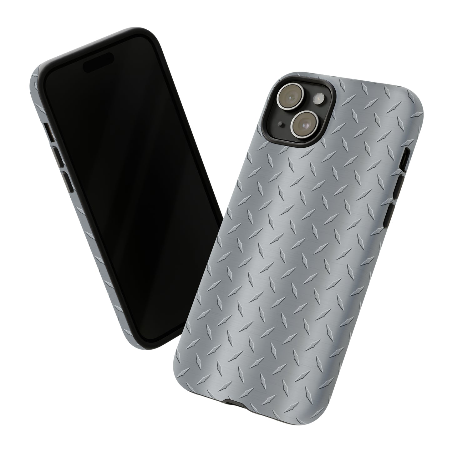 Diamond Plate Inspired Tough Phone Cases