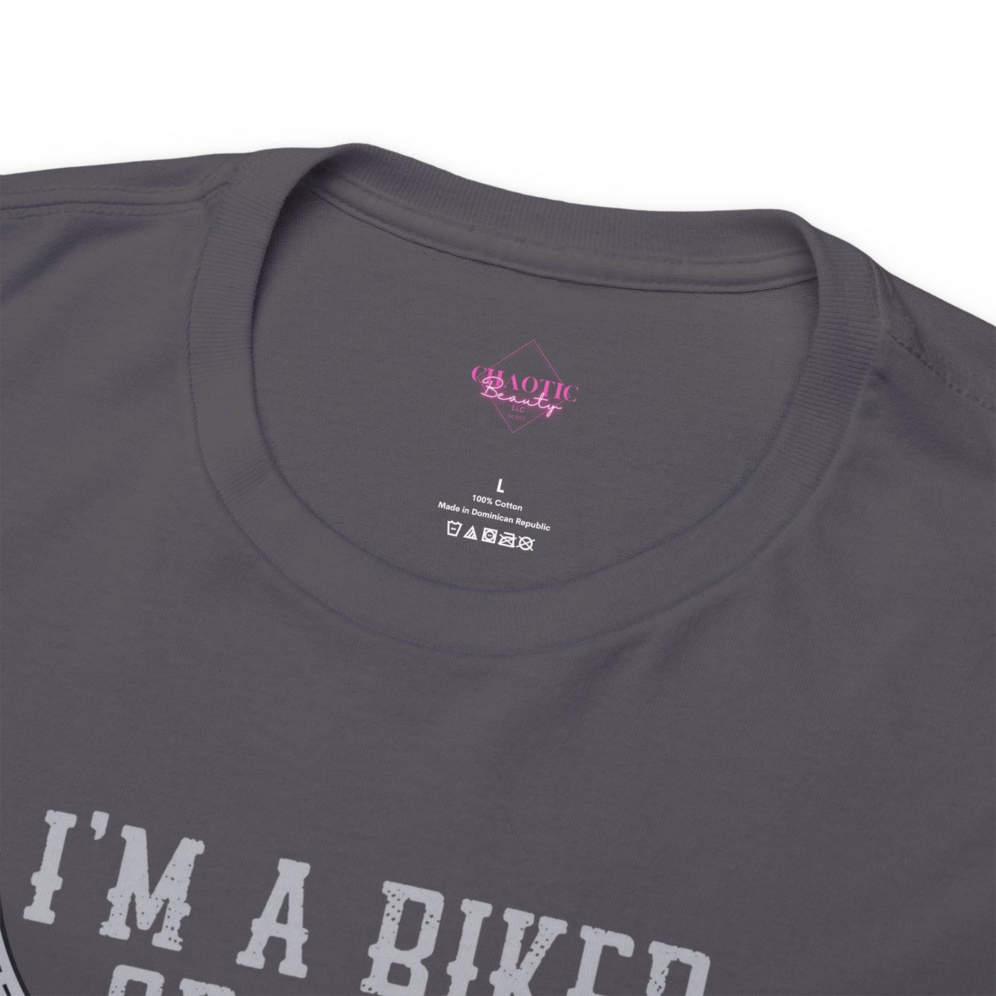 Im a Biker Grandpa LIke a Normal Grandpa Except Much Cooler  Unisex Heavy Cotton Tee