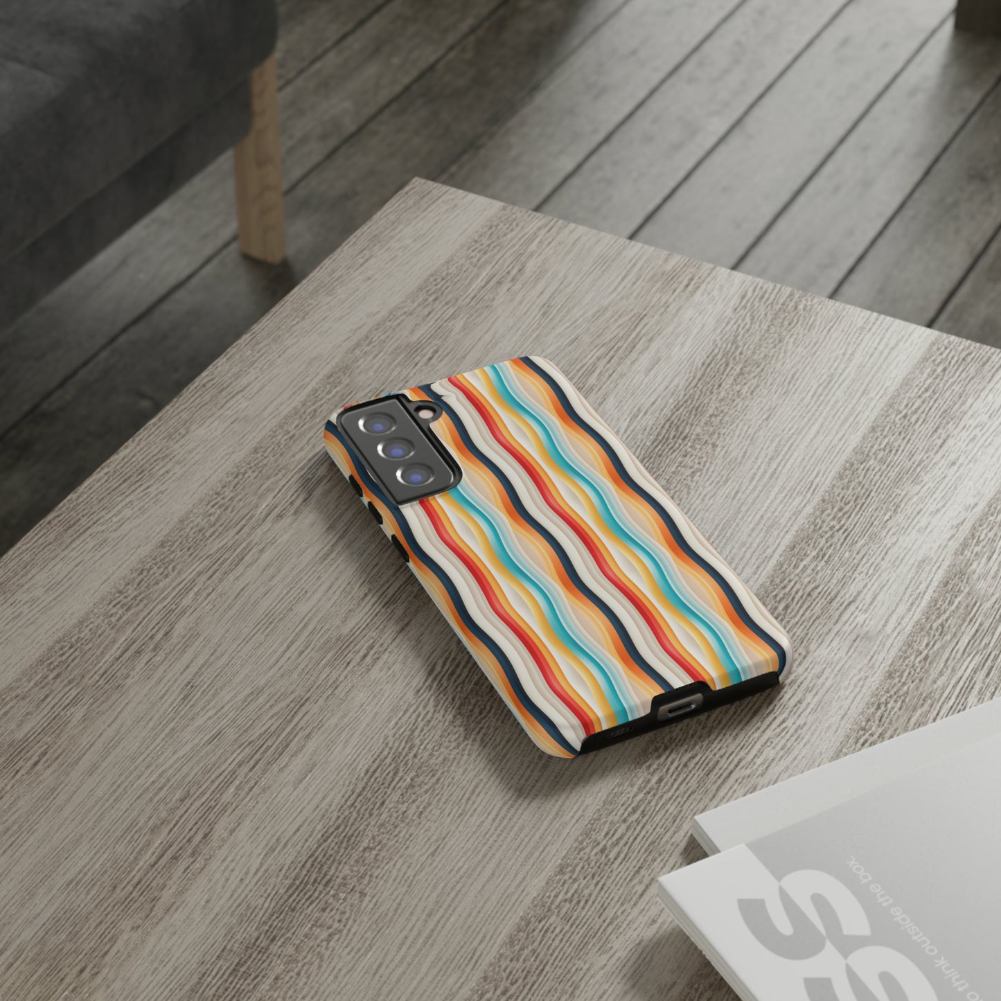 Color Wave Fusion Tough Phone Cases