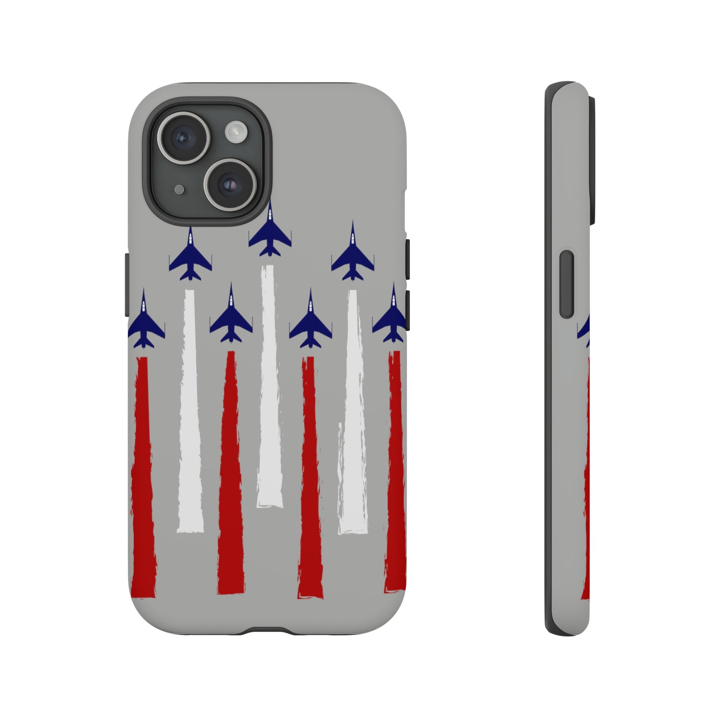 Red, White, & Blue US Jets Tough Phone Cases
