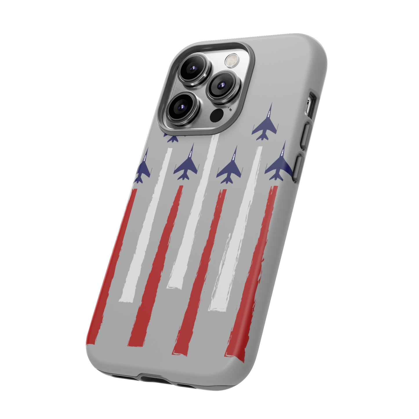 Red, White, & Blue US Jets Tough Phone Cases