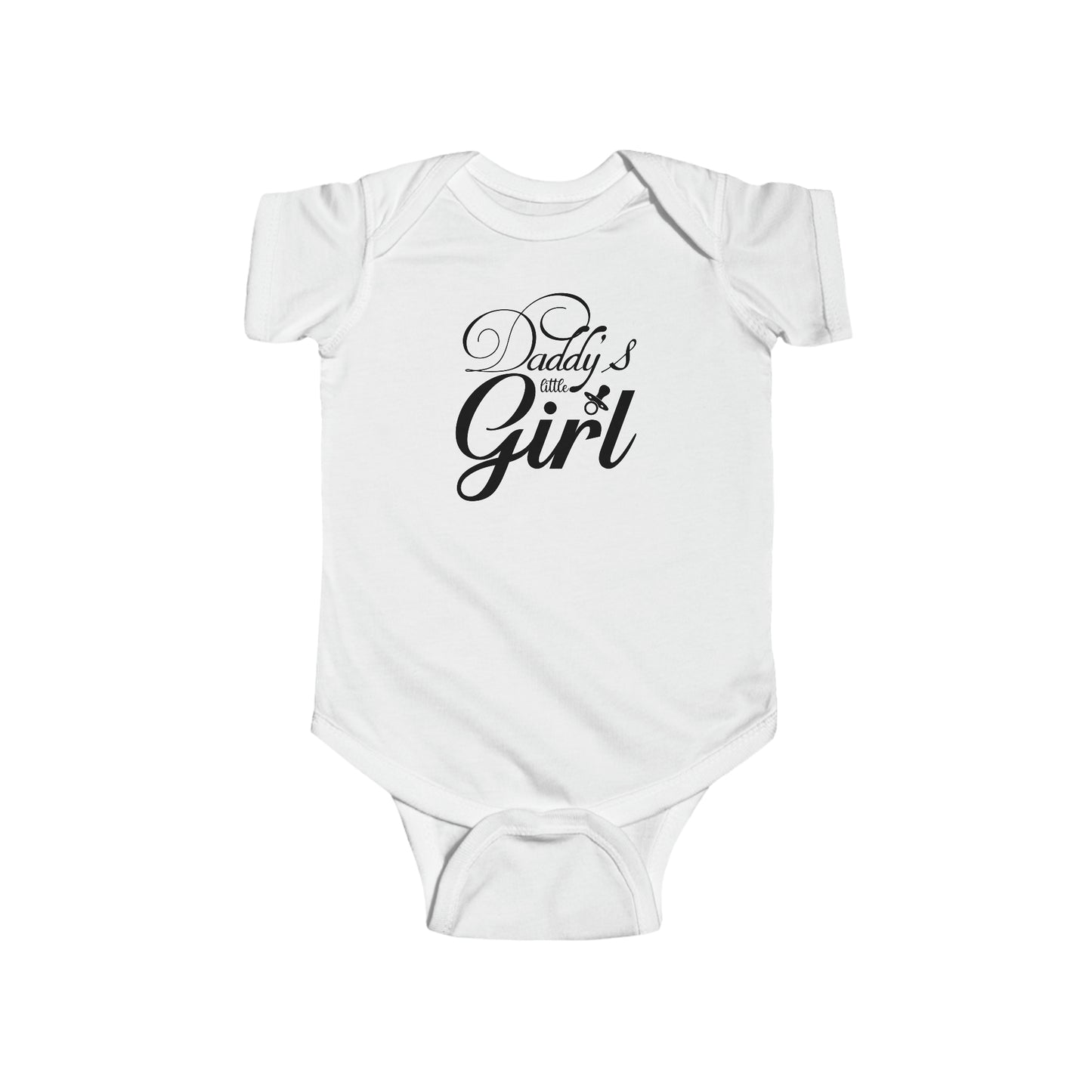 Daddy Little Girl Infant Fine Jersey Bodysuit