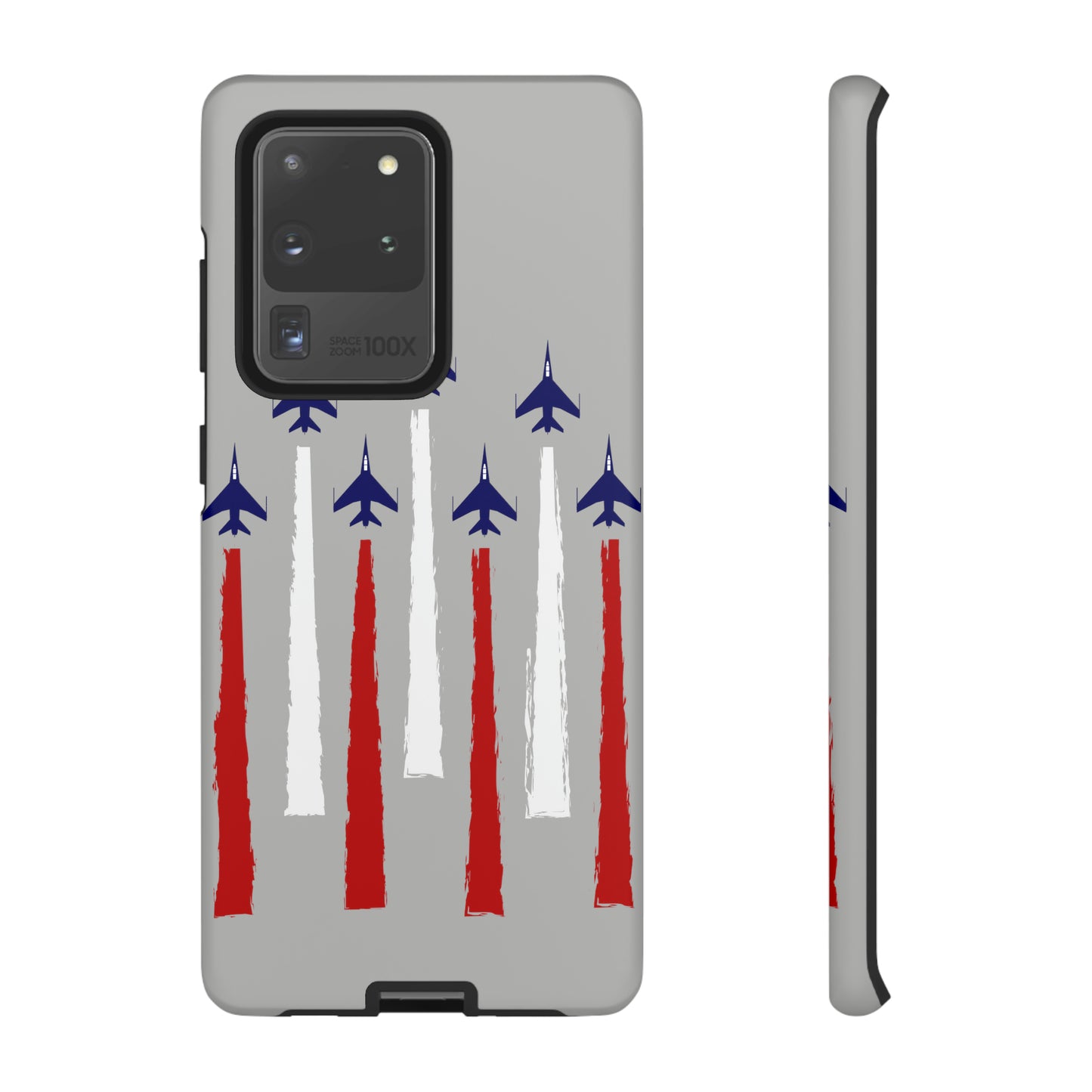 Red, White, & Blue US Jets Tough Phone Cases