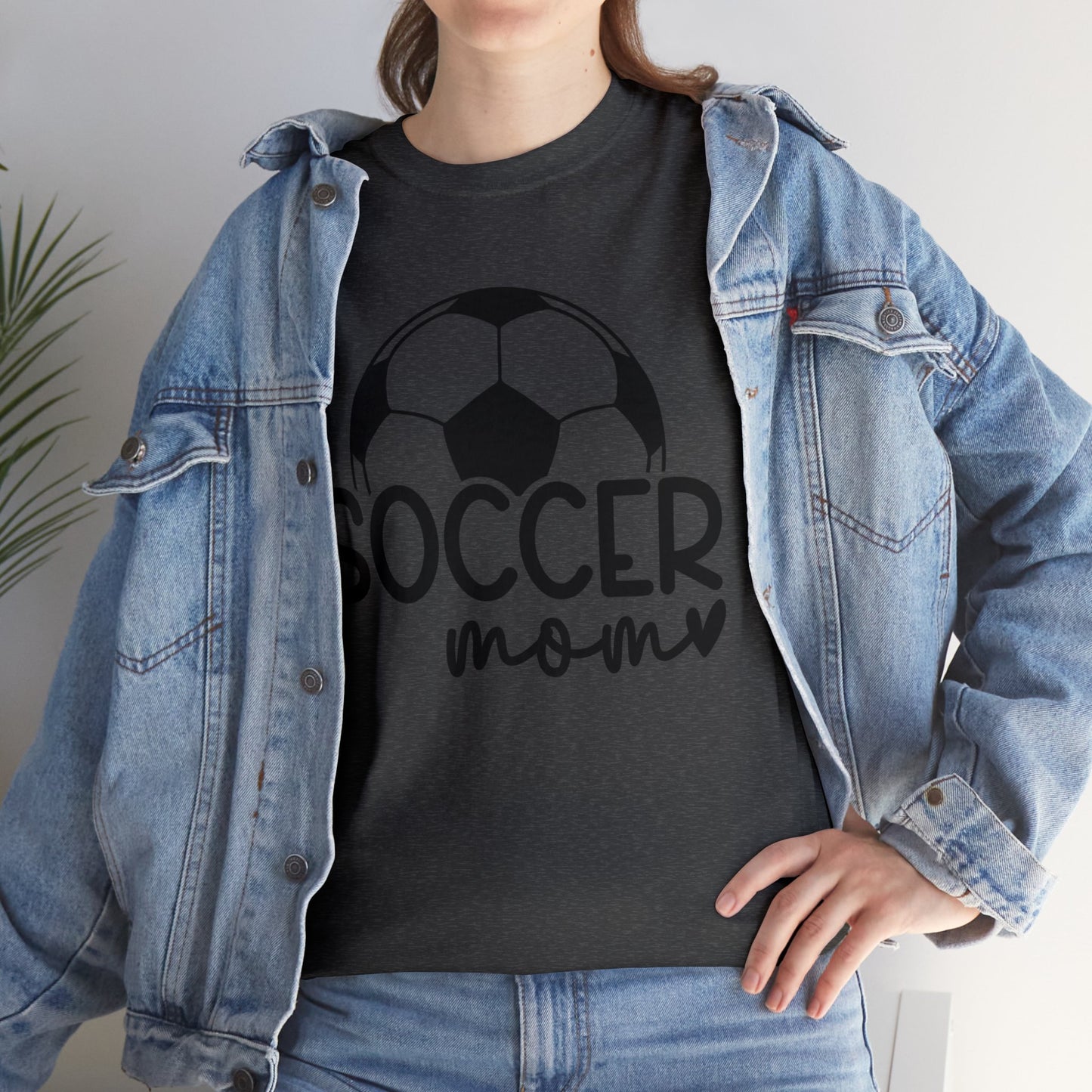 Soccer MOM Unisex Heavy Cotton Tee