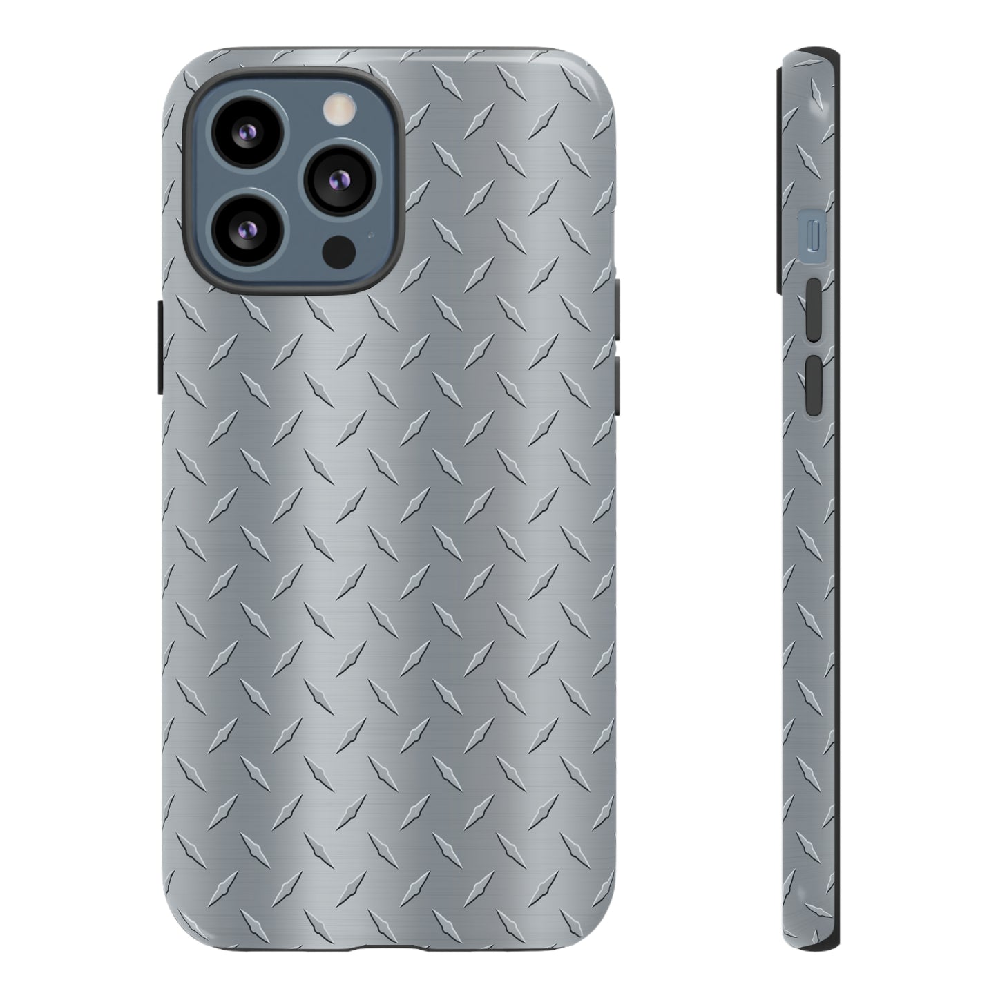 Diamond Plate Inspired Tough Phone Cases