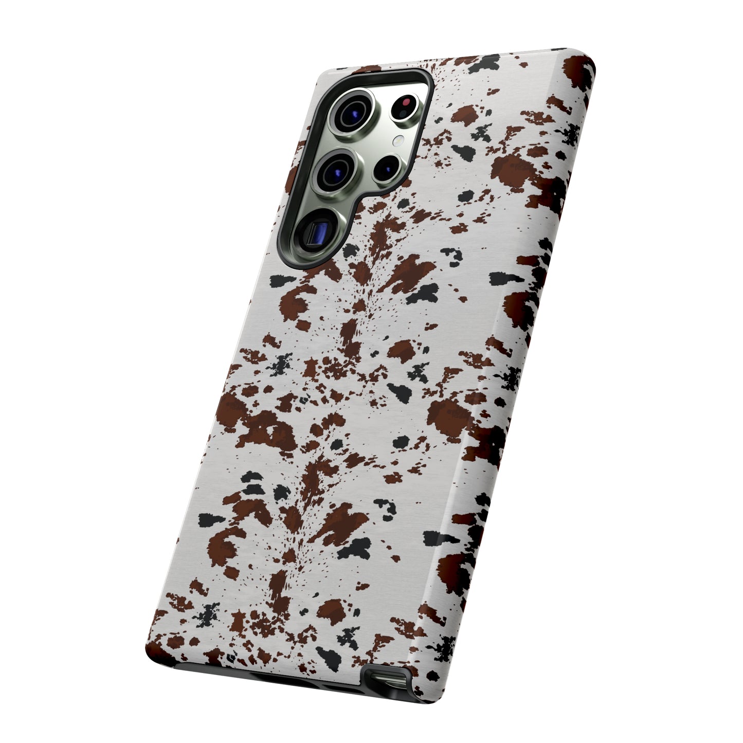 Cowhide Inspired Tough Phone Cases