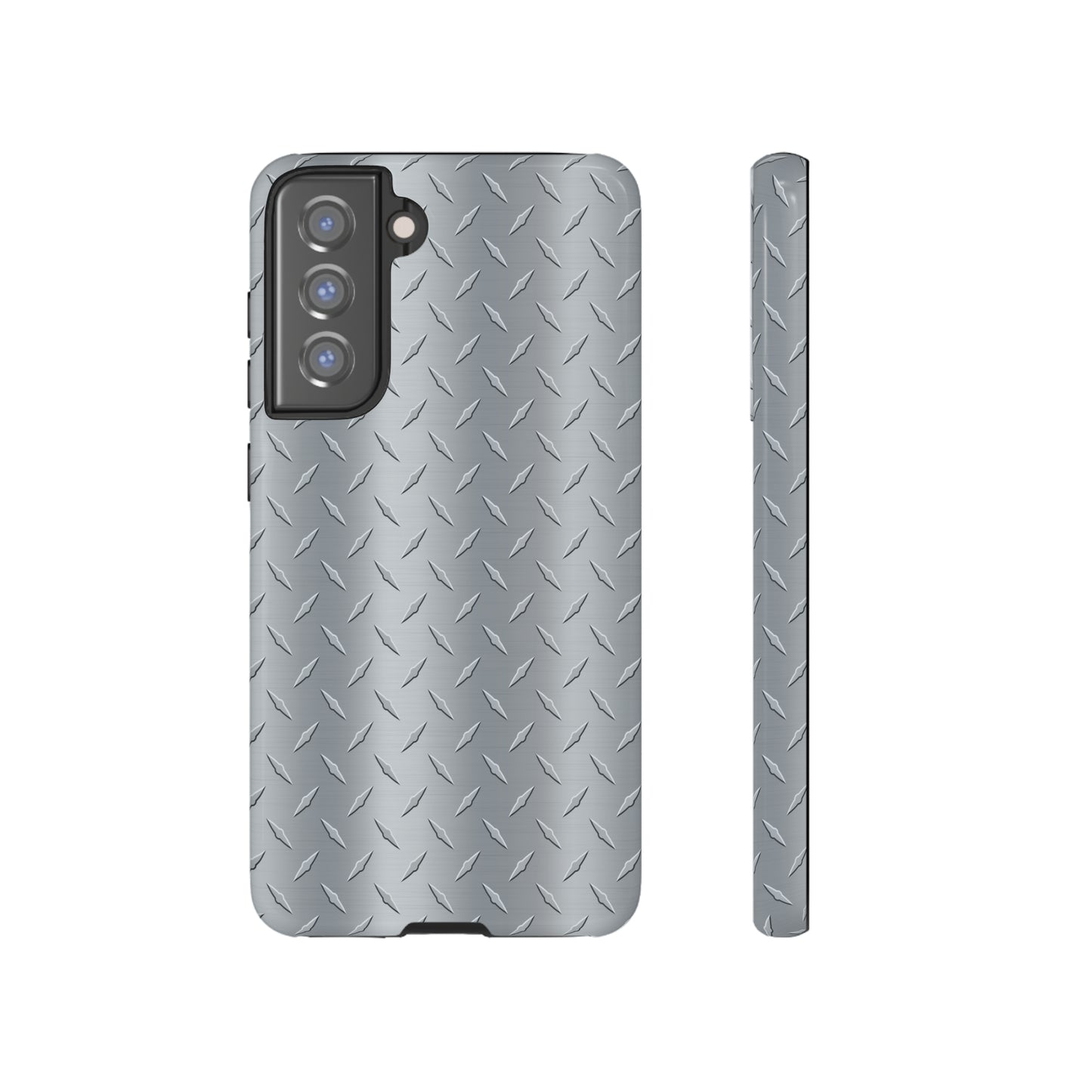 Diamond Plate Inspired Tough Phone Cases