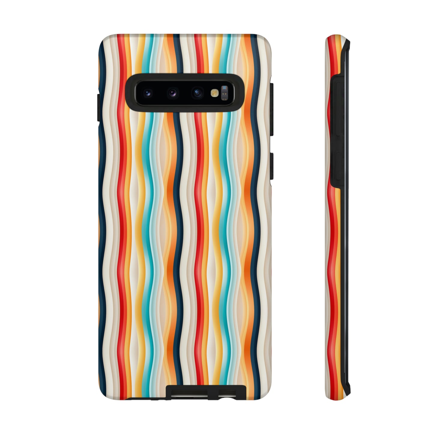 Color Wave Fusion Tough Phone Cases