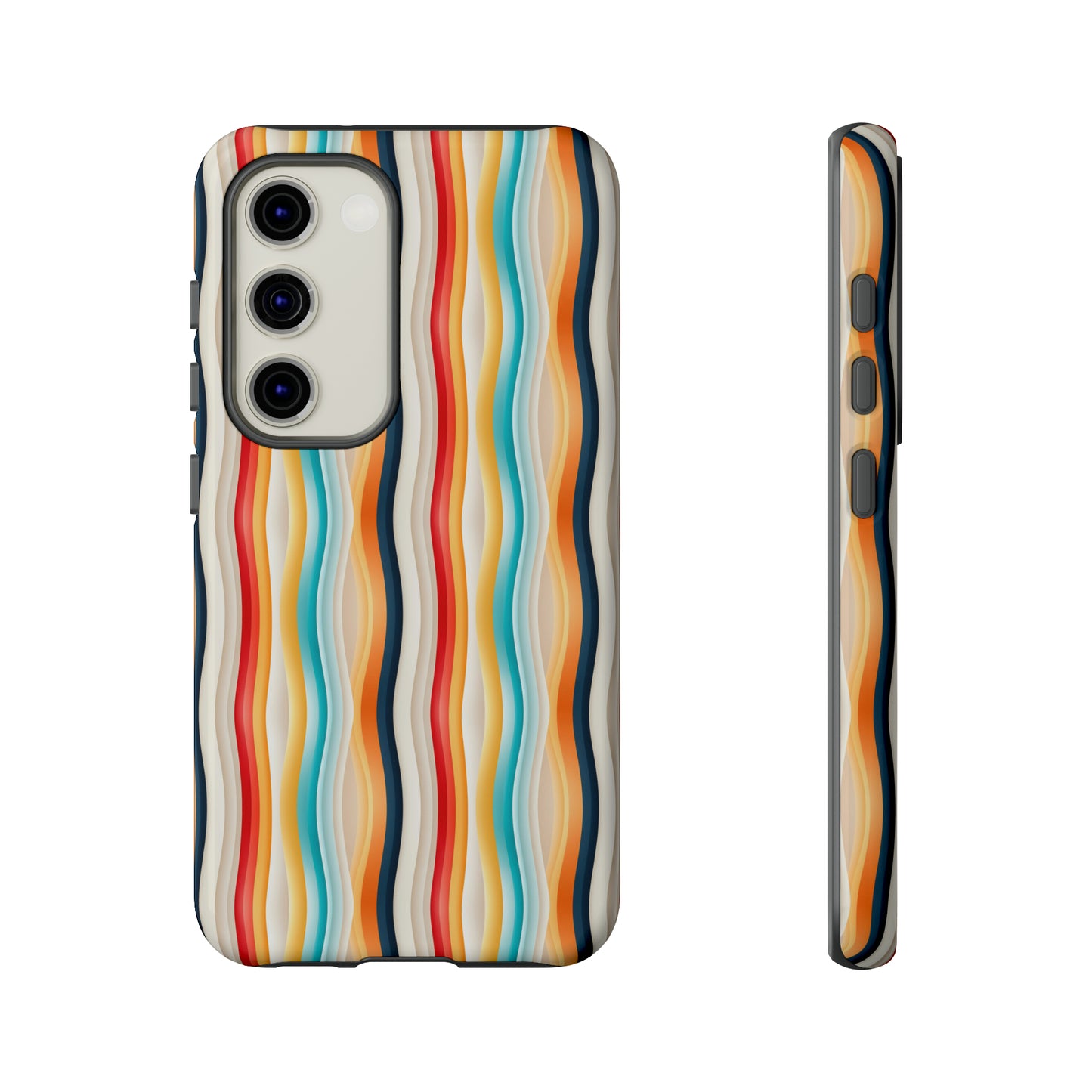 Color Wave Fusion Tough Phone Cases