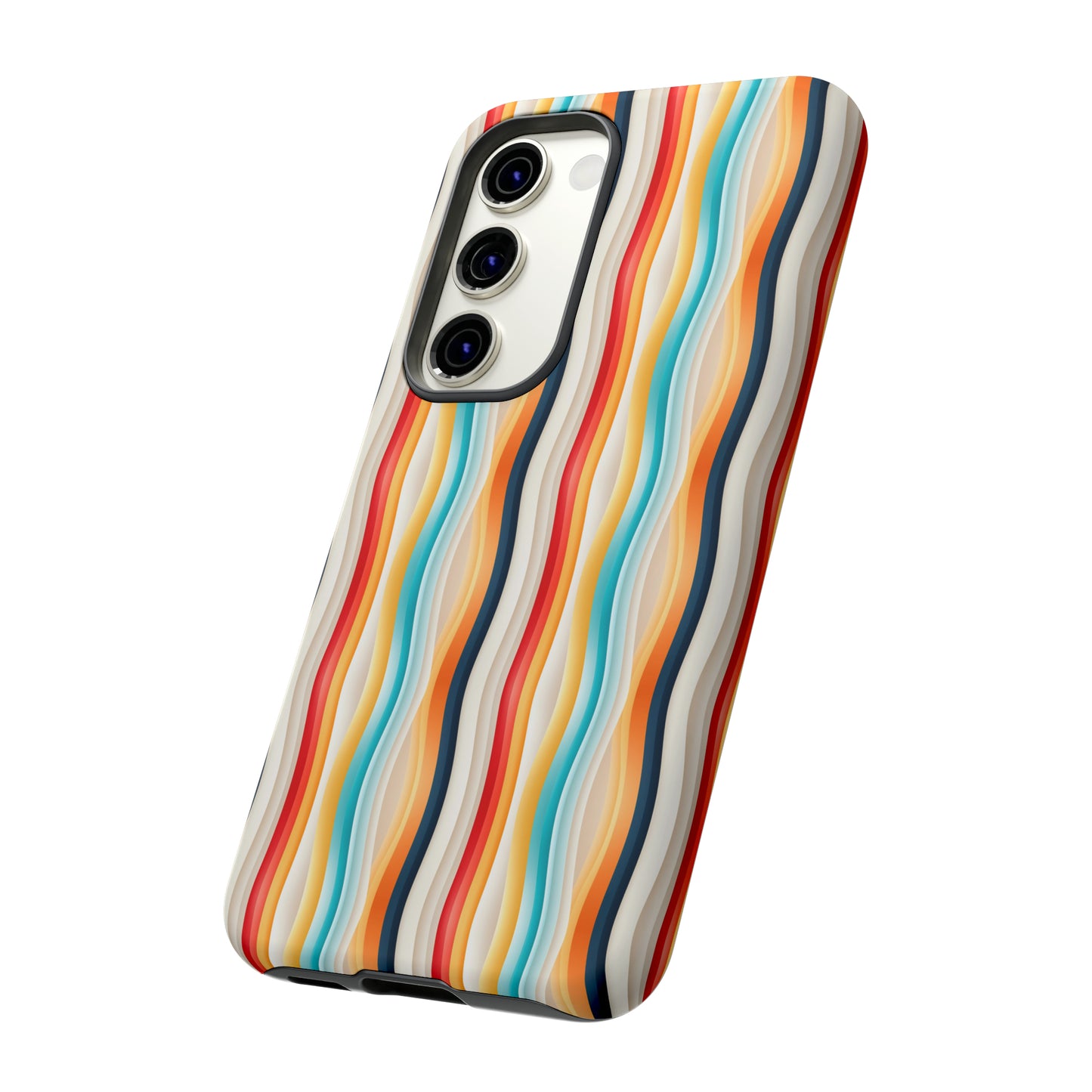 Color Wave Fusion Tough Phone Cases
