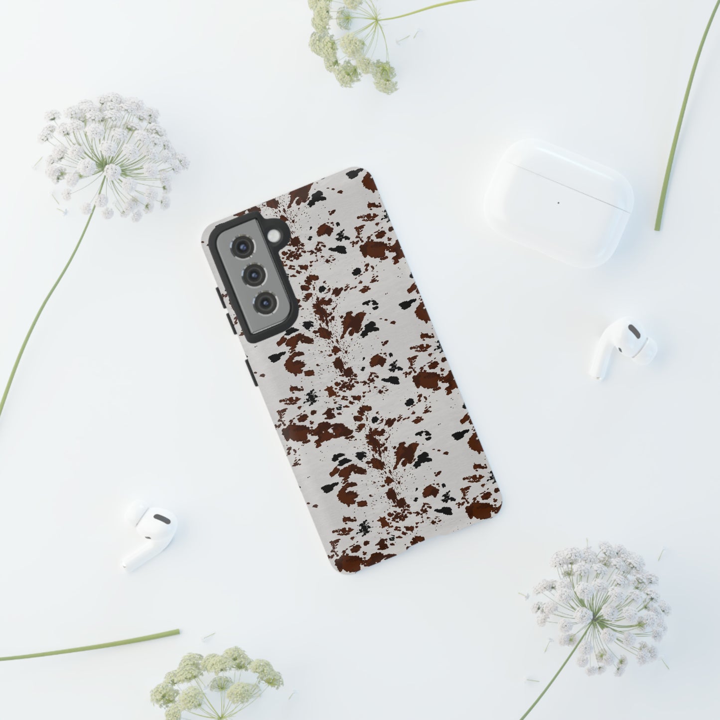 Cowhide Inspired Tough Phone Cases